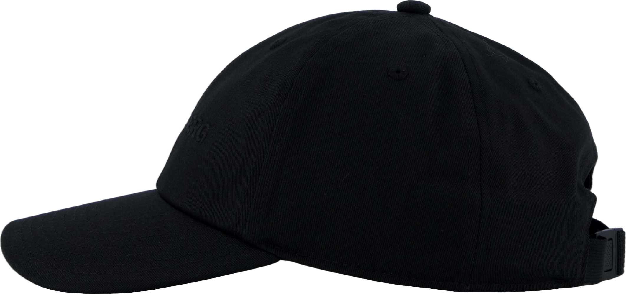 Elijah Cotton Logo Cap Black - Bild 2