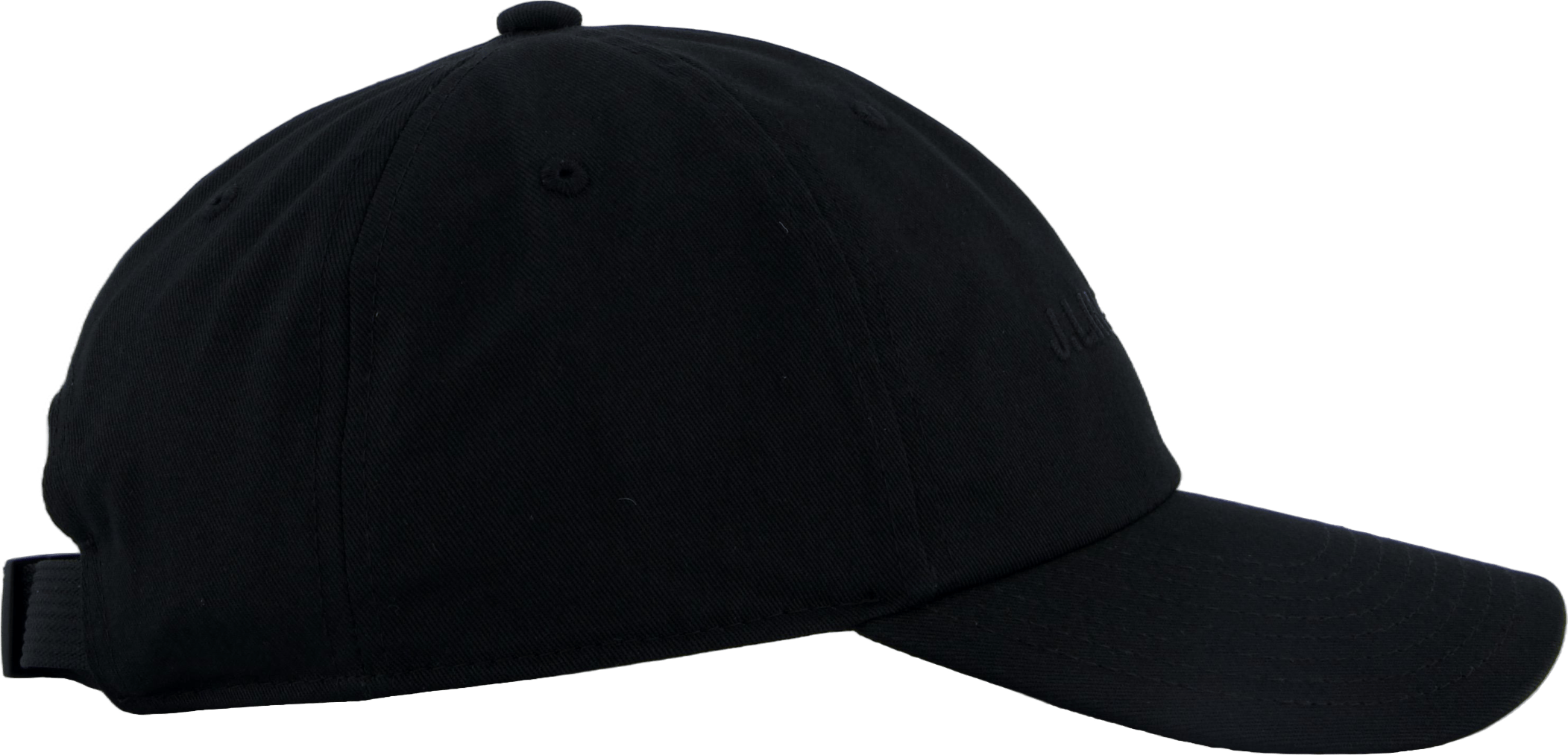 Elijah Cotton Logo Cap Black - Bild 4