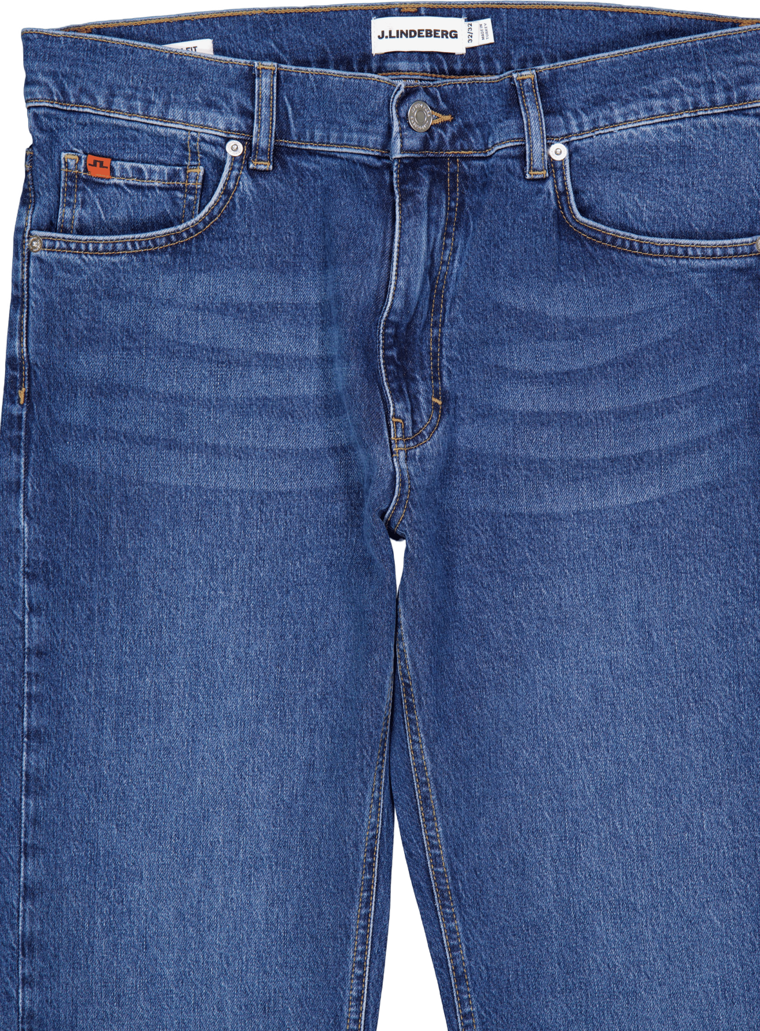 Jax Mid Wash Slim Jeans Mid Blue - Bild 3