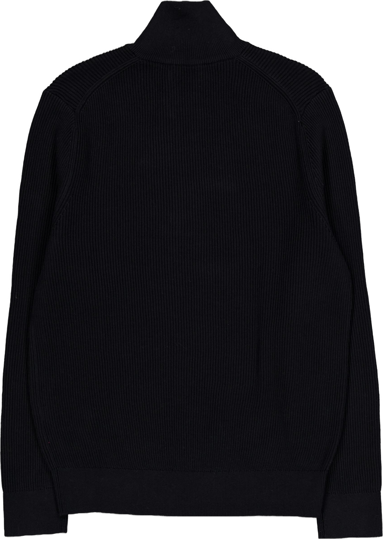 Alex Half Zip Knitted Sweater Black - Bild 2