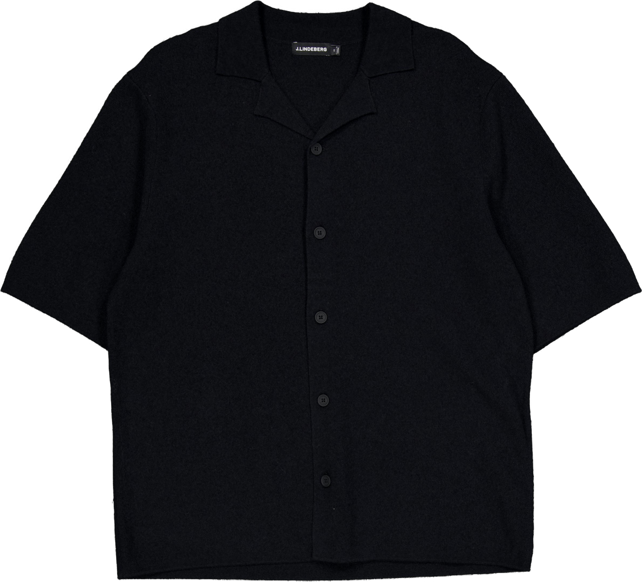 Sal Knitted Boucle Shirt Black