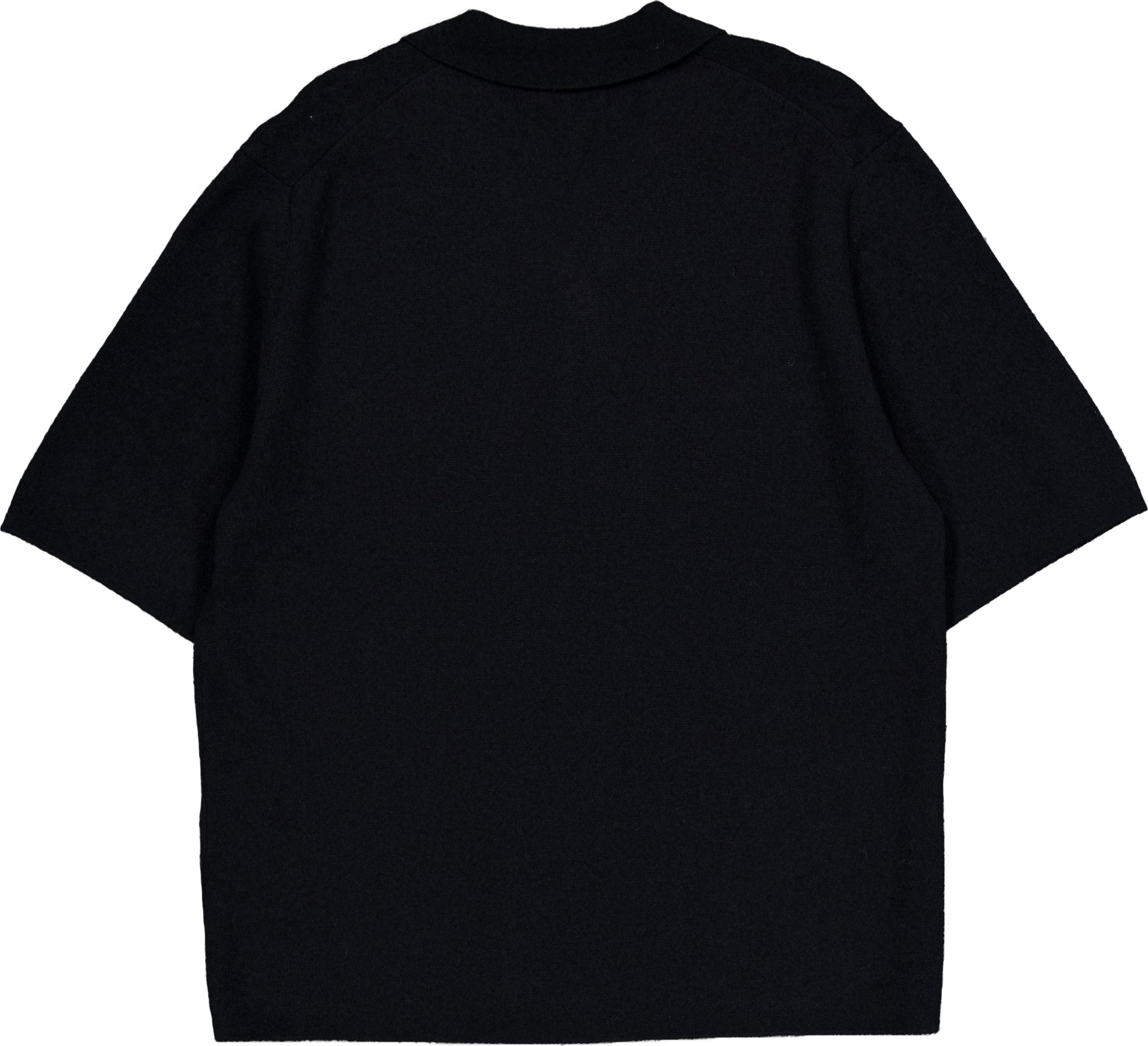 Sal Knitted Boucle Shirt Black - Bild 2
