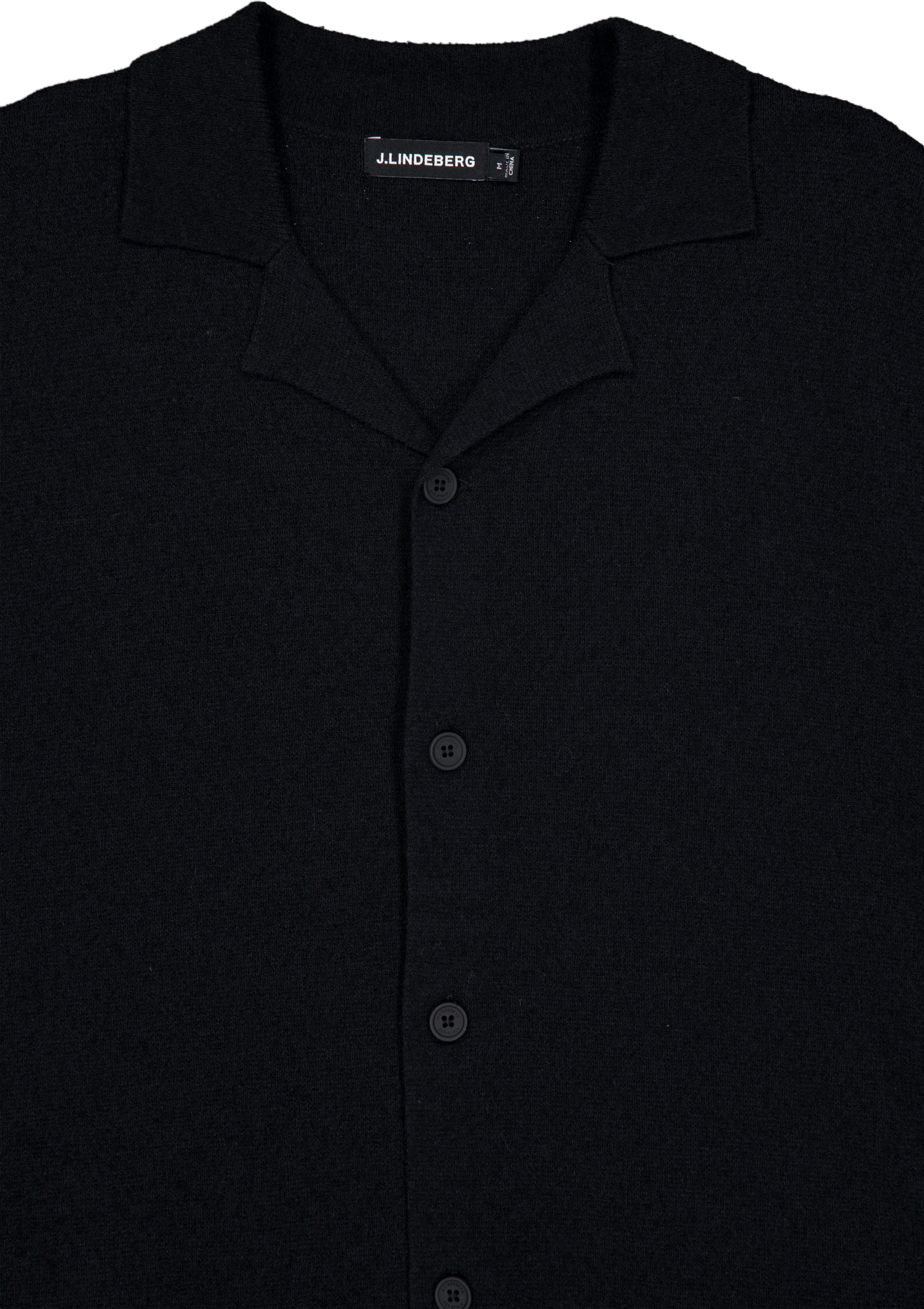 Sal Knitted Boucle Shirt Black - Bild 3