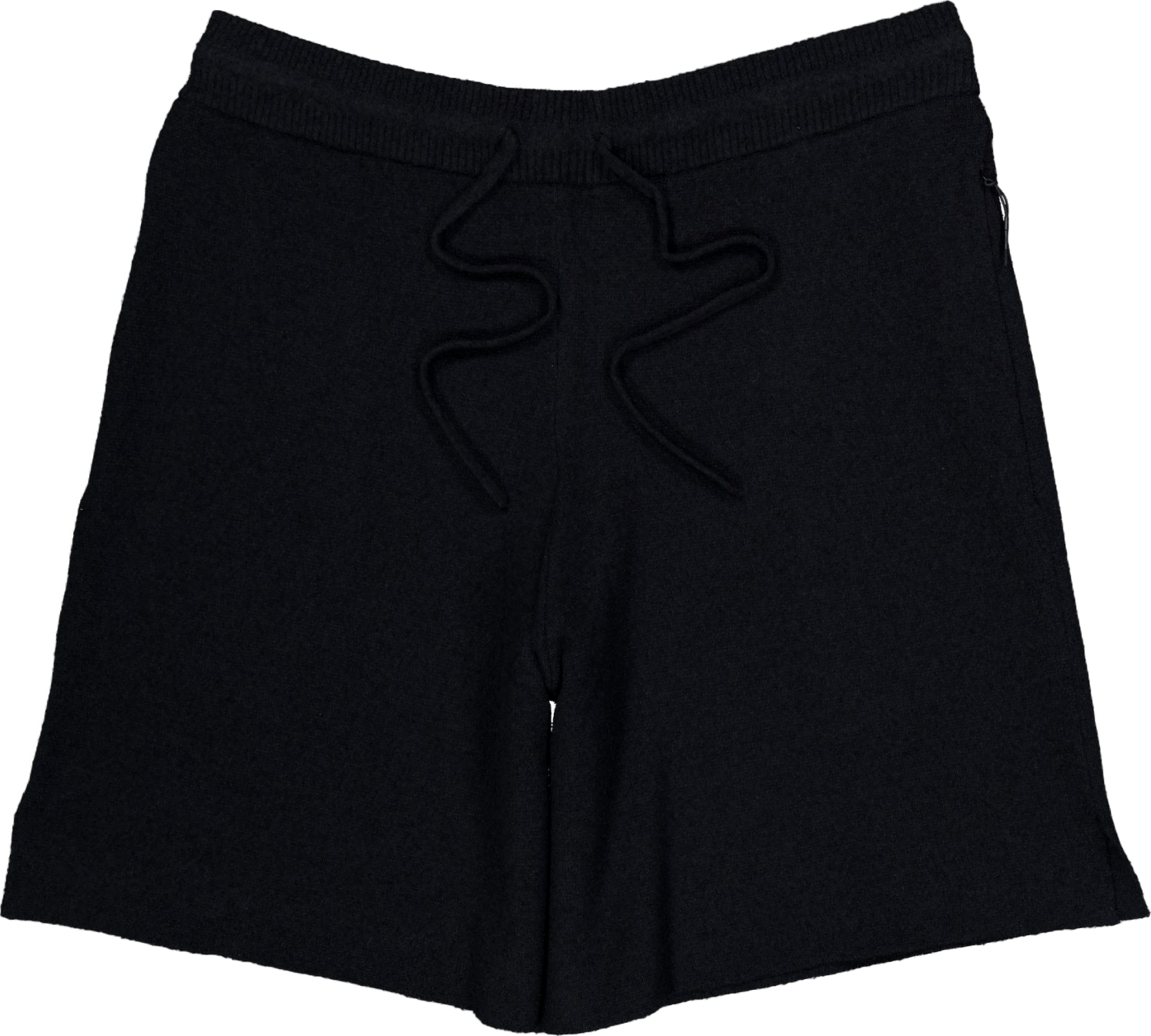 Simon Knitted Boucle Shorts Black