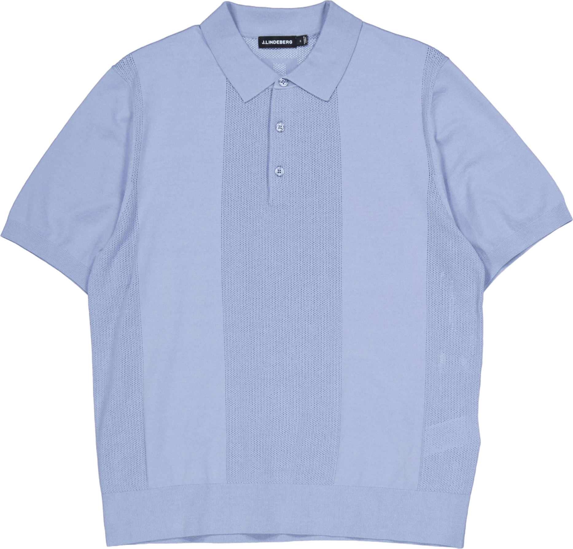 Reymond Solid Stripe Polo Rain Washed