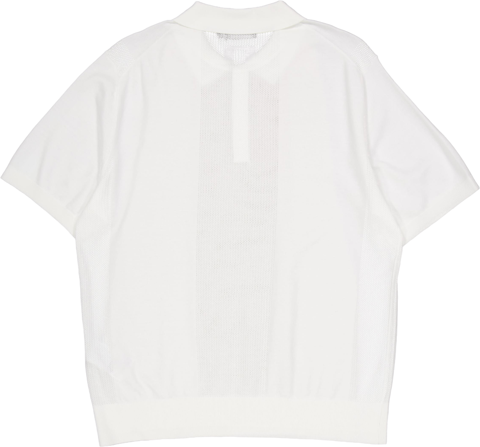 Reymond Solid Stripe Polo White - Bild 2
