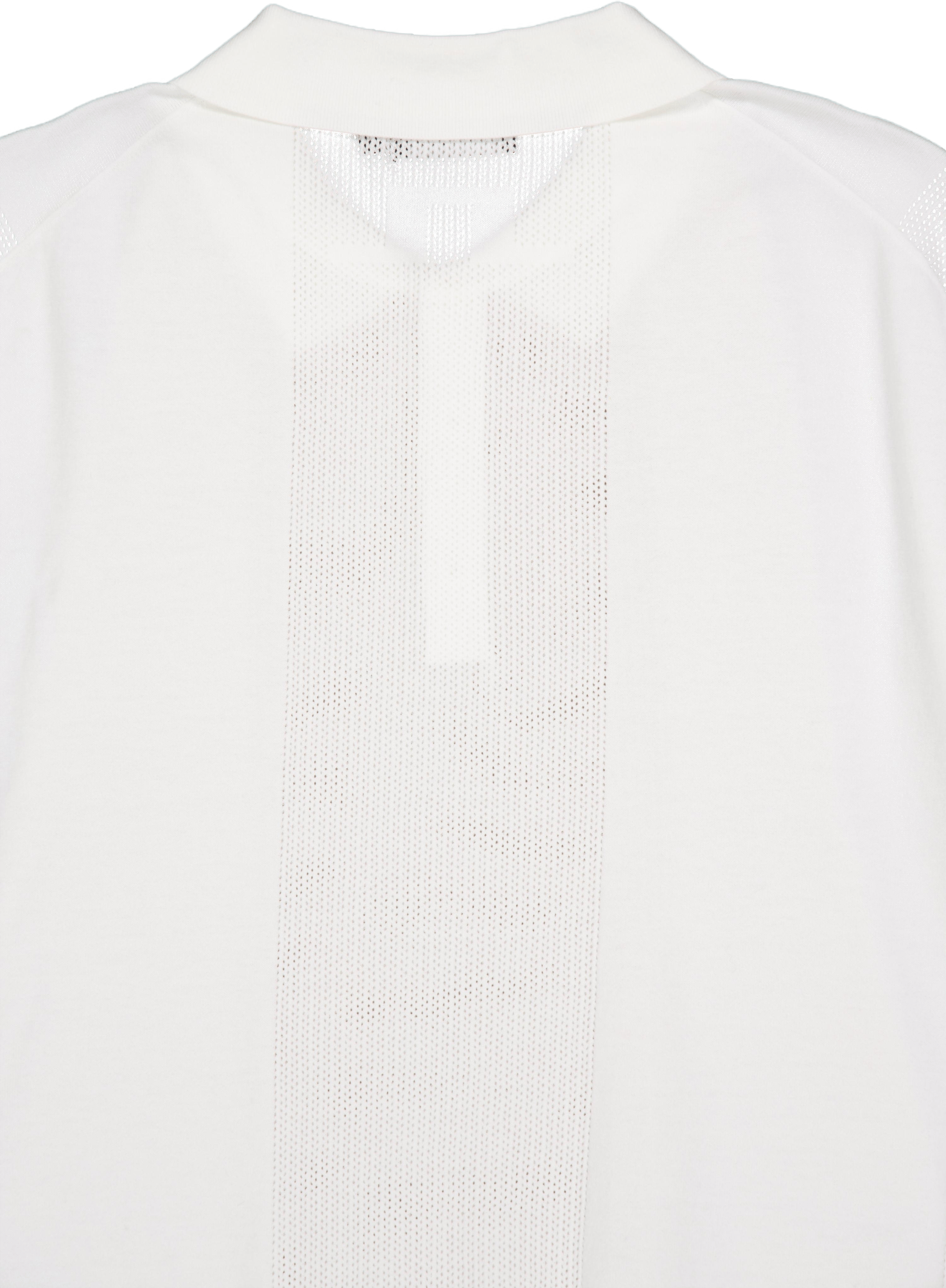 Reymond Solid Stripe Polo White - Bild 4