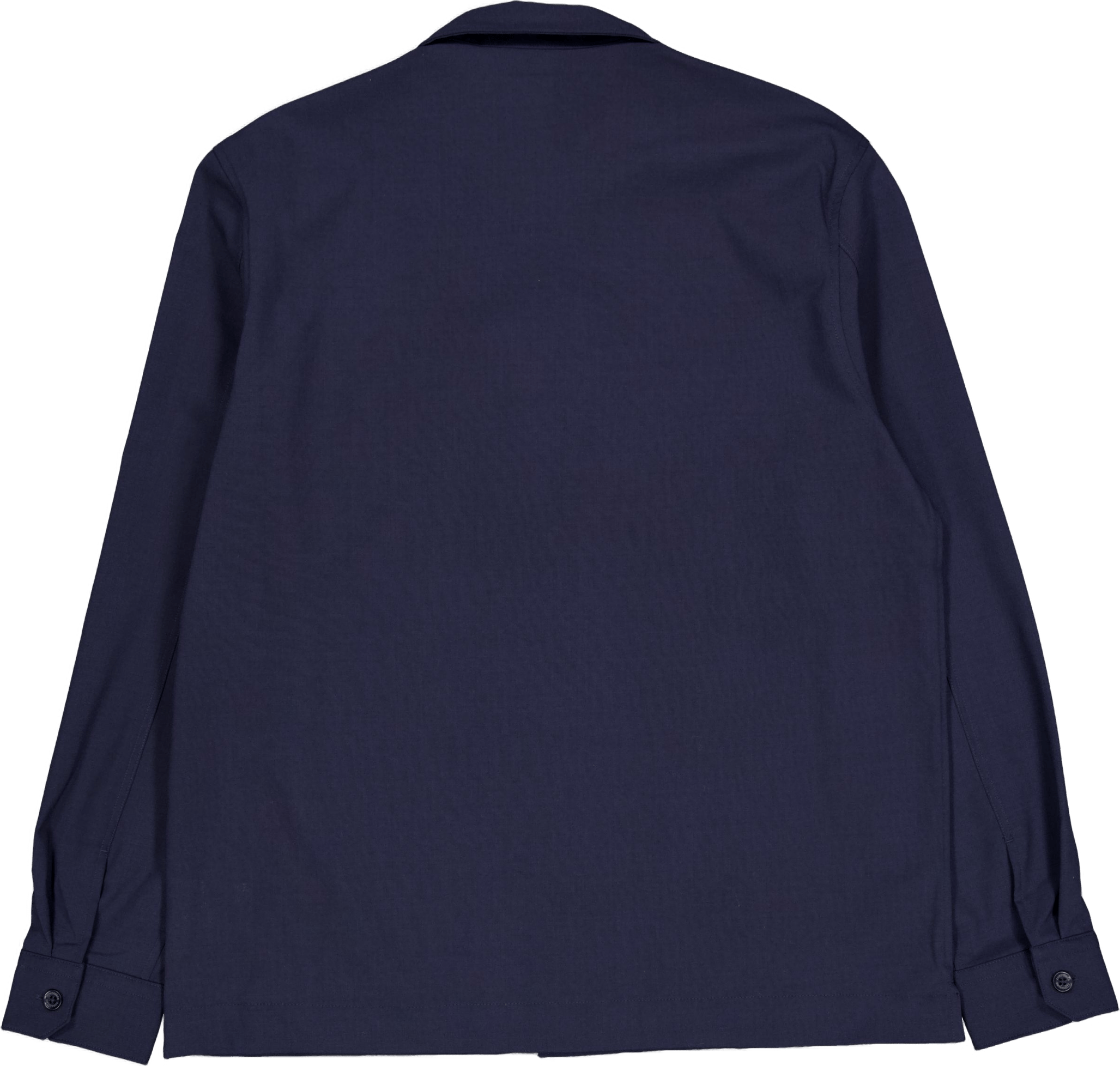 Reid Drape Overshirt Jl Navy - Bild 2