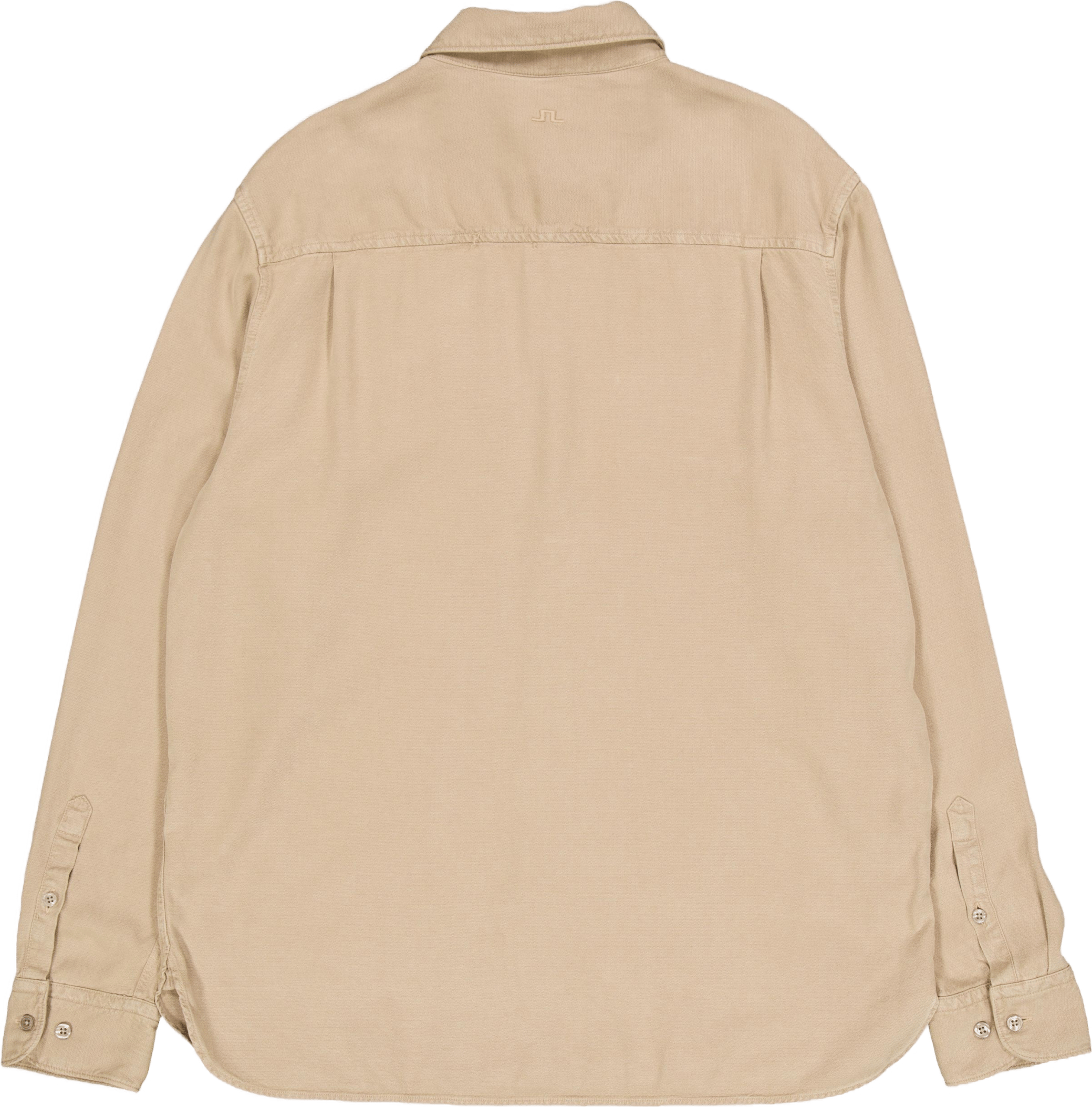 Reg Ls Struct Gmd Tencel Shirt Batique Khaki - Bild 2