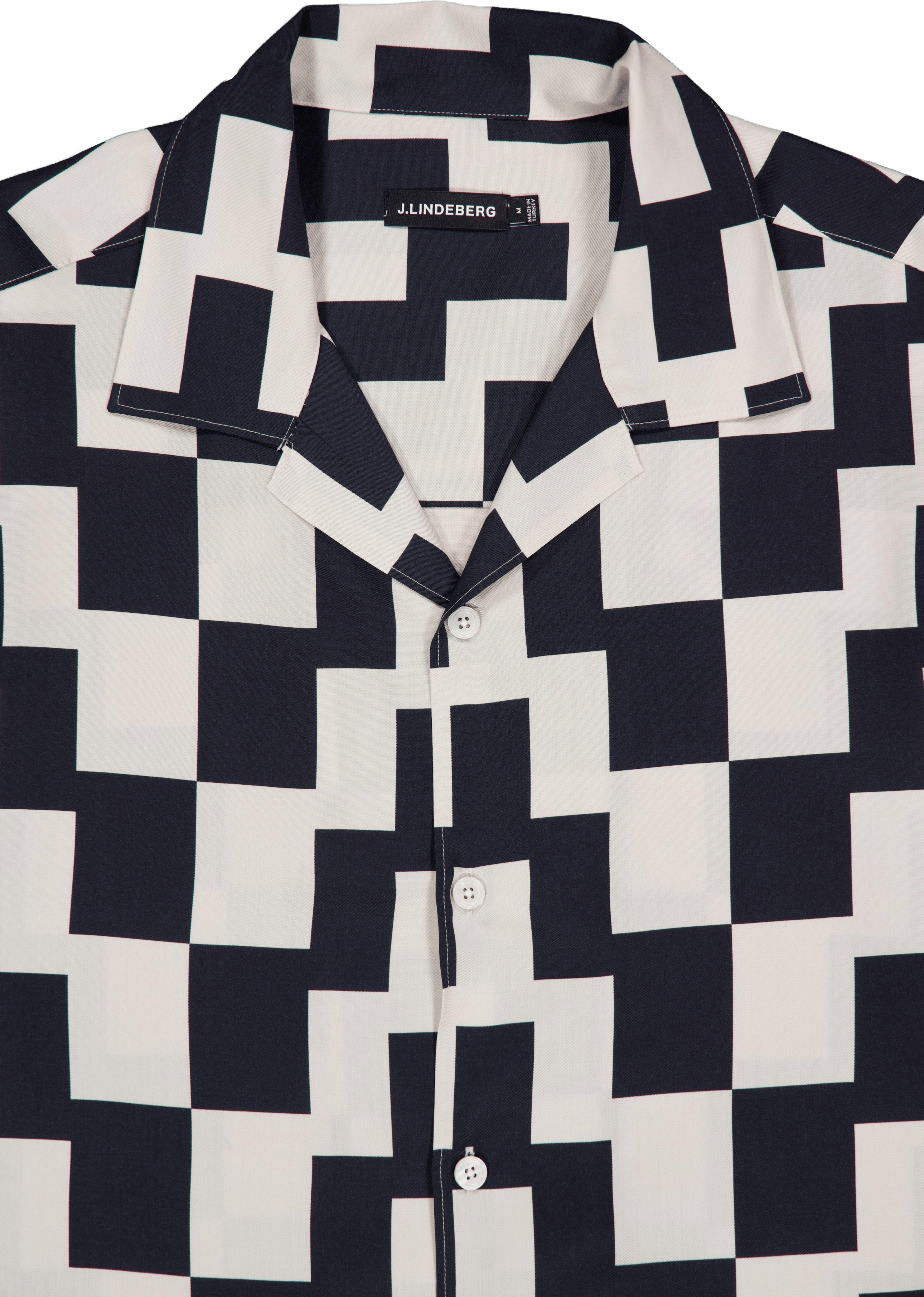 Ellis Stack Bridge Print Shirt Black - Bild 3