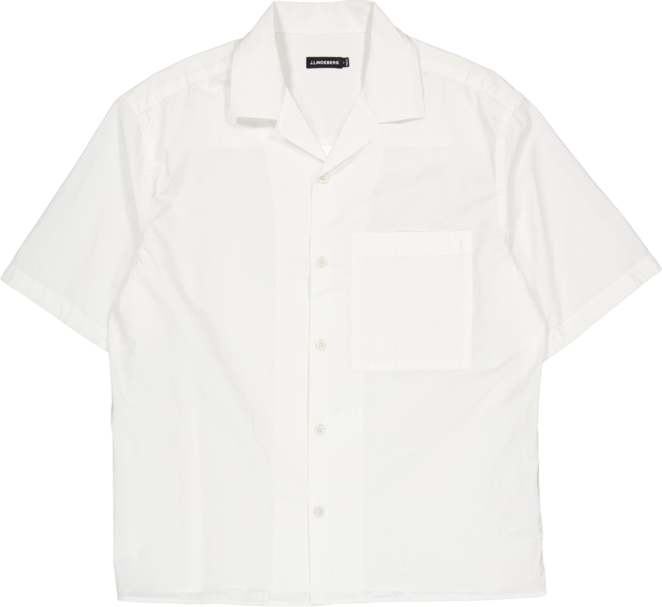 Ellis White Cotton Shirt White