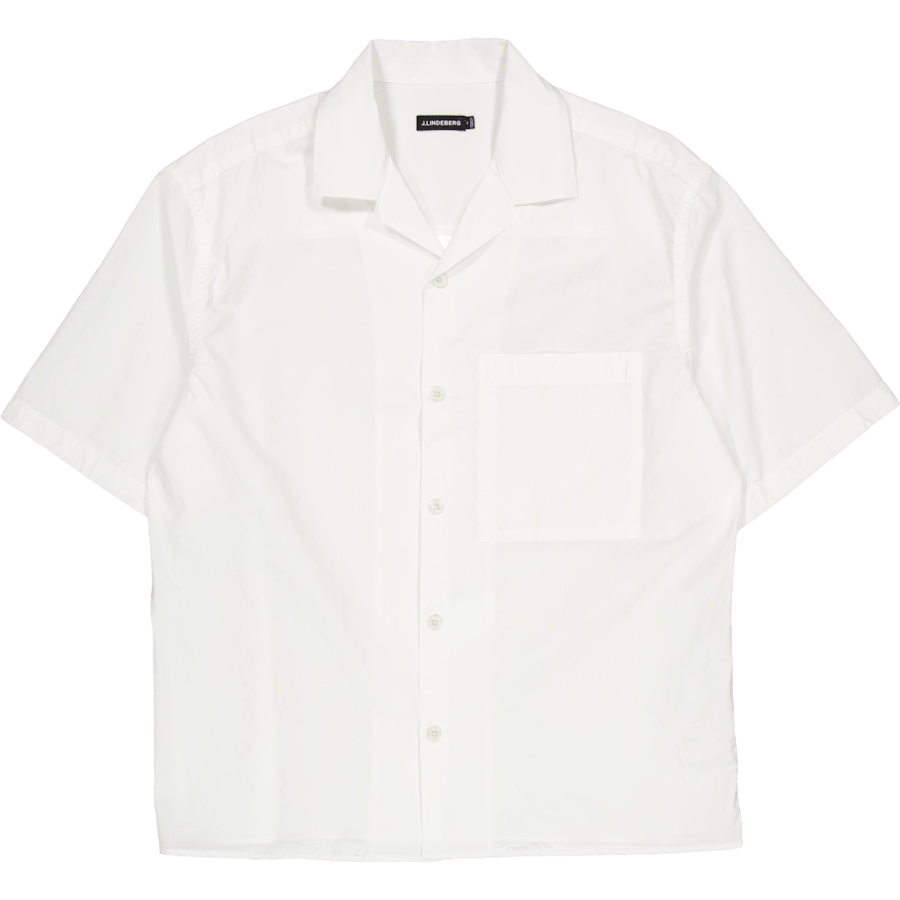 Ellis White Cotton Shirt White