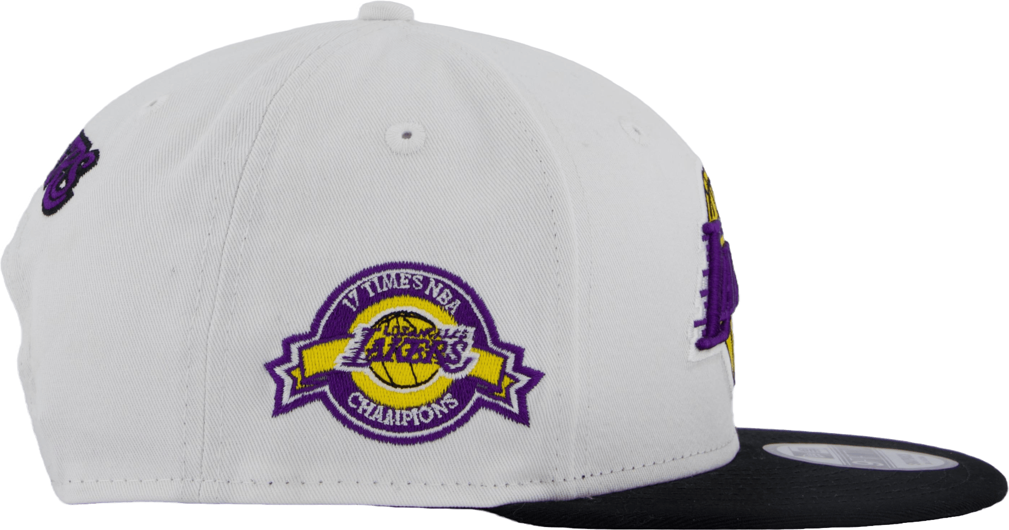 White Crown Patch 9fifty Losl Blkwhi - Bild 4