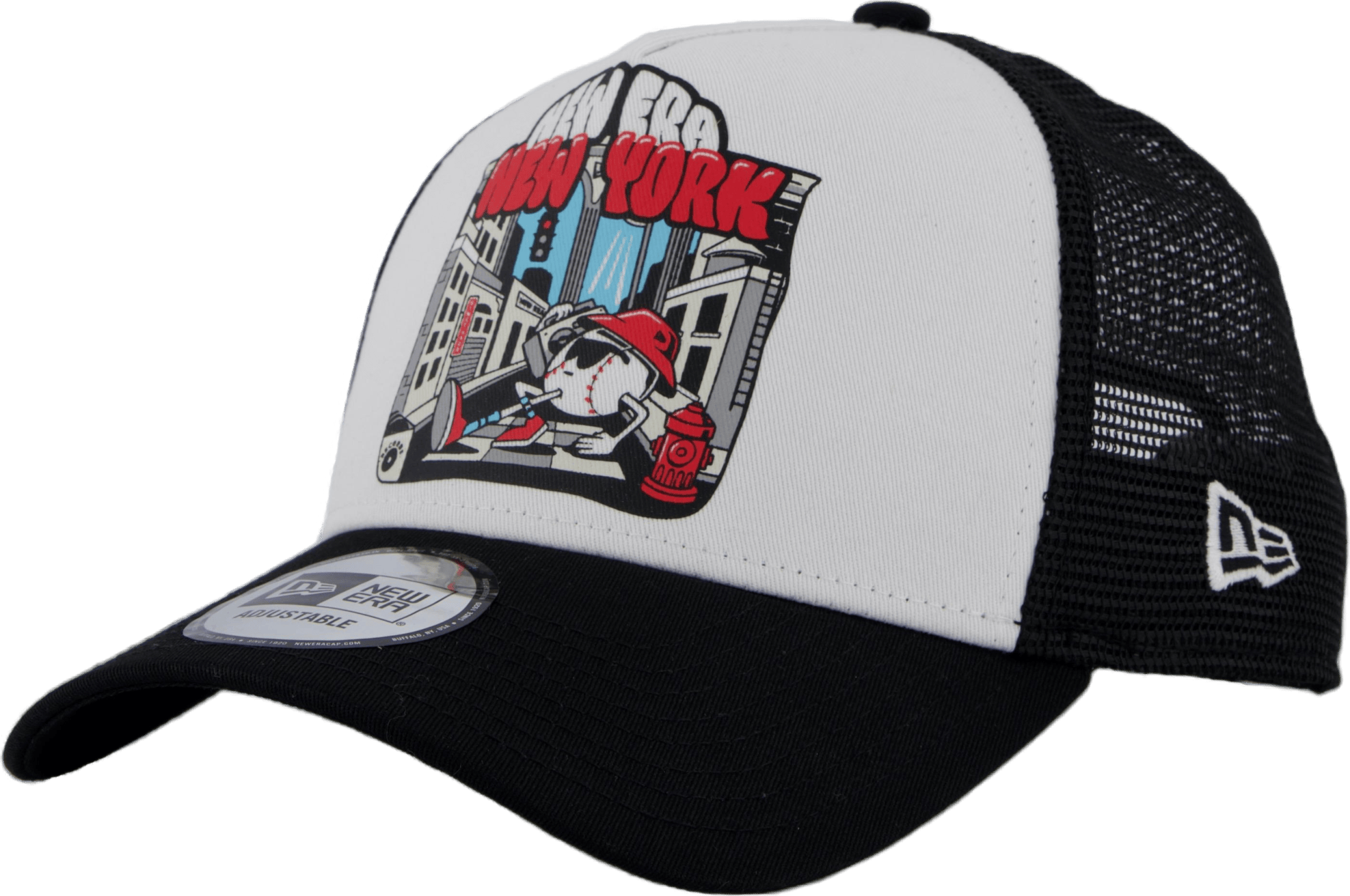 Graphic Print Trucker Newera Blk