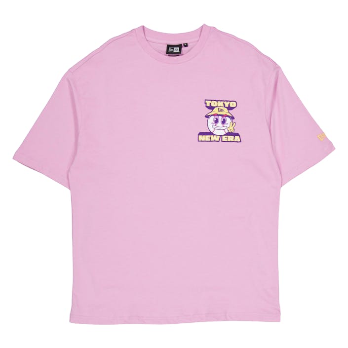 Ne Location Grphc Os Tee Newe Fpkwhi, Male, Vêtements, Tops, Rose, XL