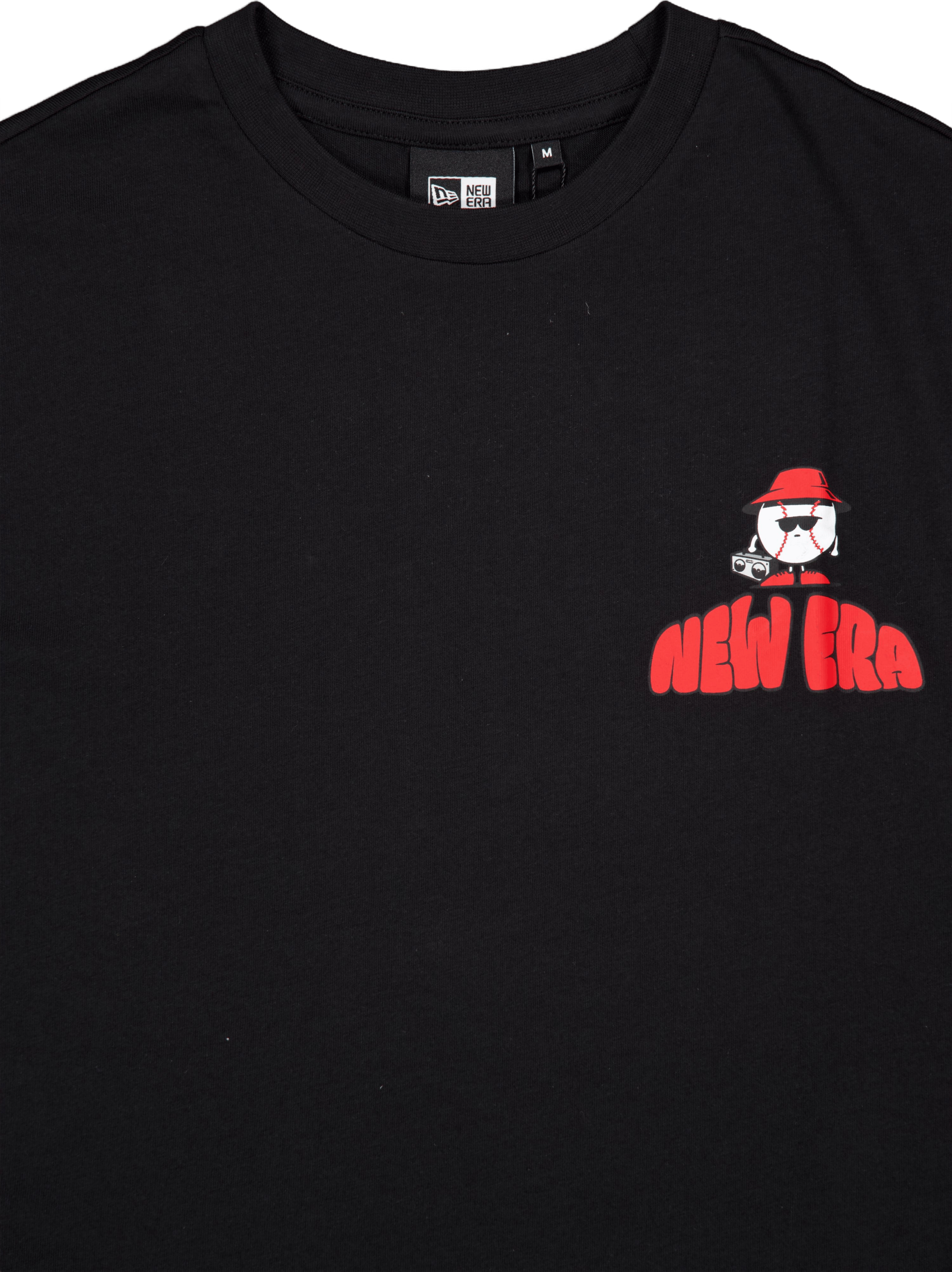 Ne City Graphic Os Tee Newera Blkwhi - Bild 3