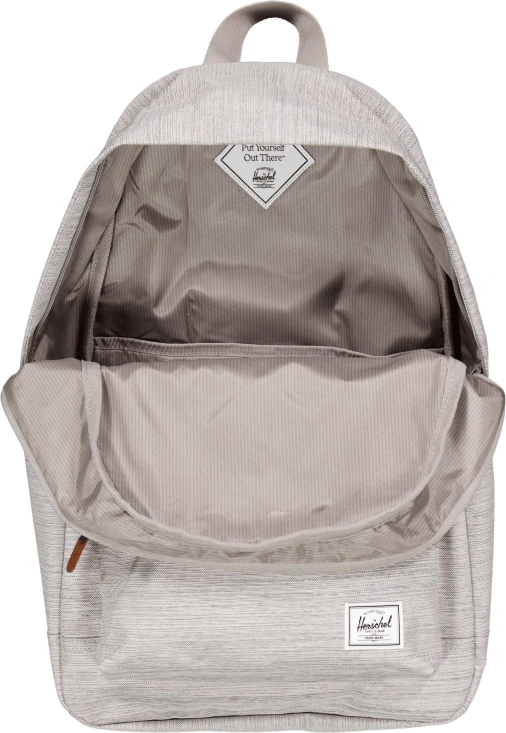 Herschel Heritage Backpack Light Grey Crosshatch - Bild 4