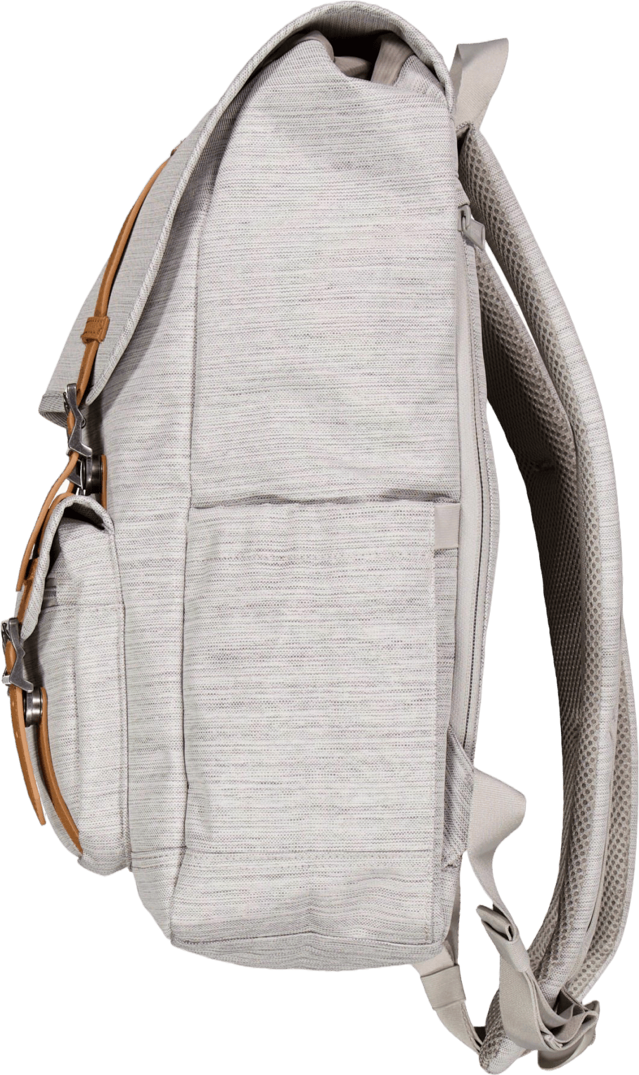 Herschel Little America Mid Ba Light Grey Crosshatch - Bild 3