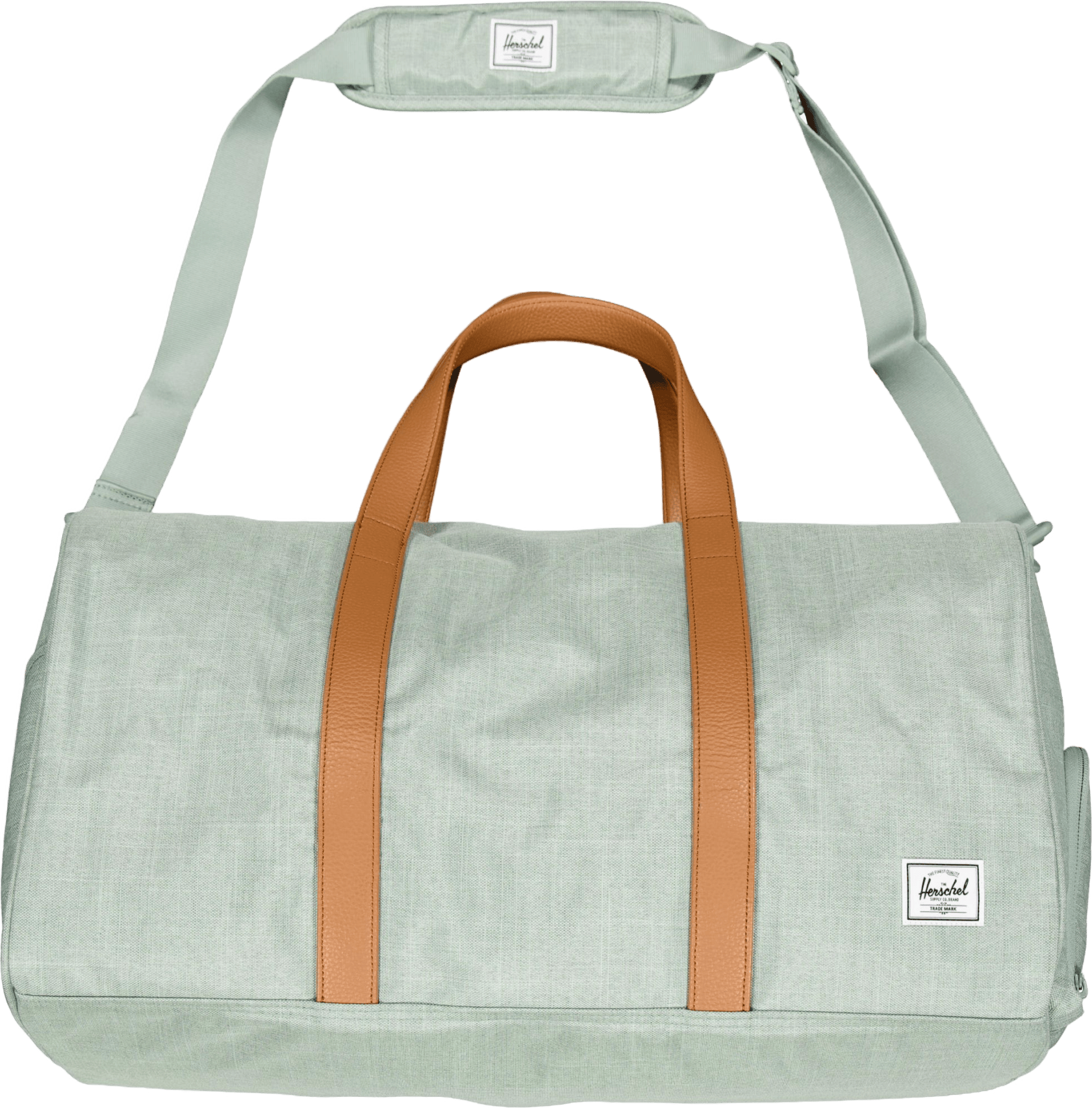 Herschel Novel Duffle Iceberg Green Crosshatch