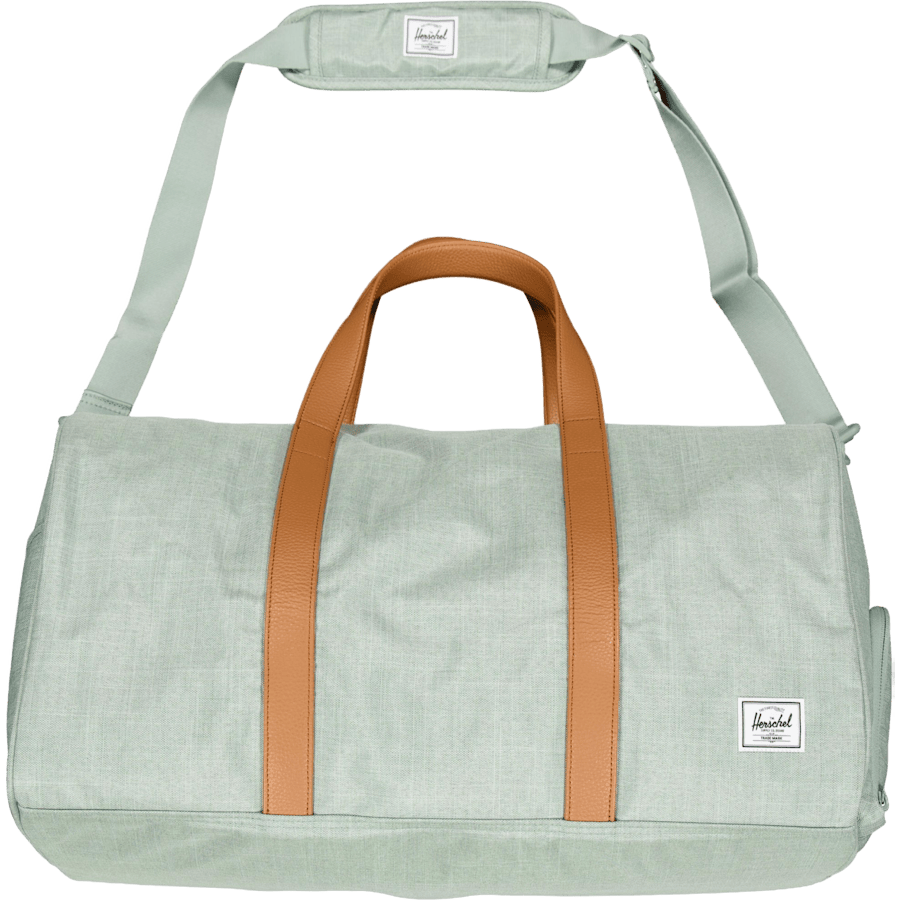 Herschel Novel Duffle Iceberg Green Crosshatch