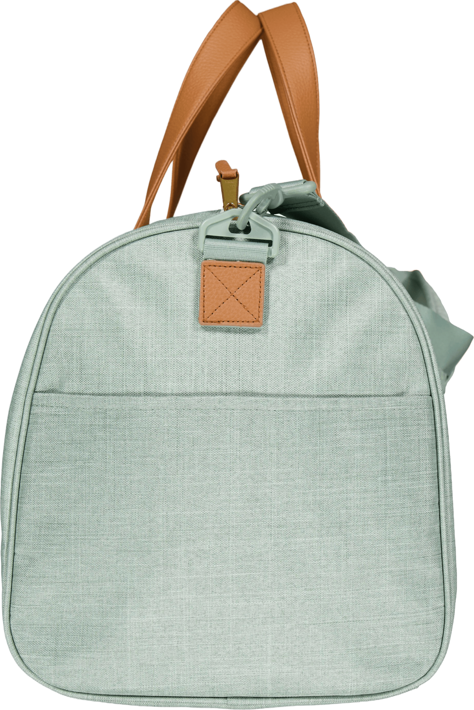 Herschel Novel Duffle Iceberg Green Crosshatch - Bild 4