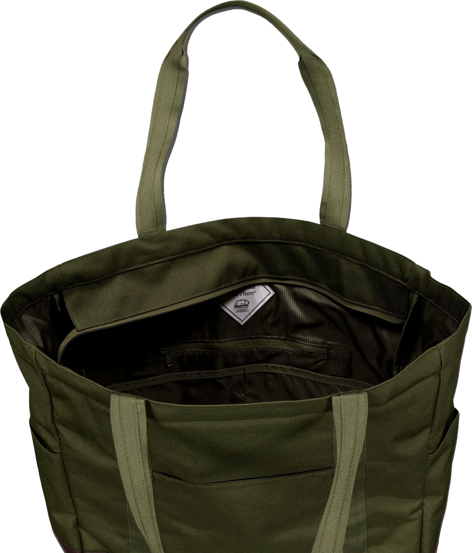 Herschel Heritage Tote Ivy Green/chicory Coffee - Bild 4