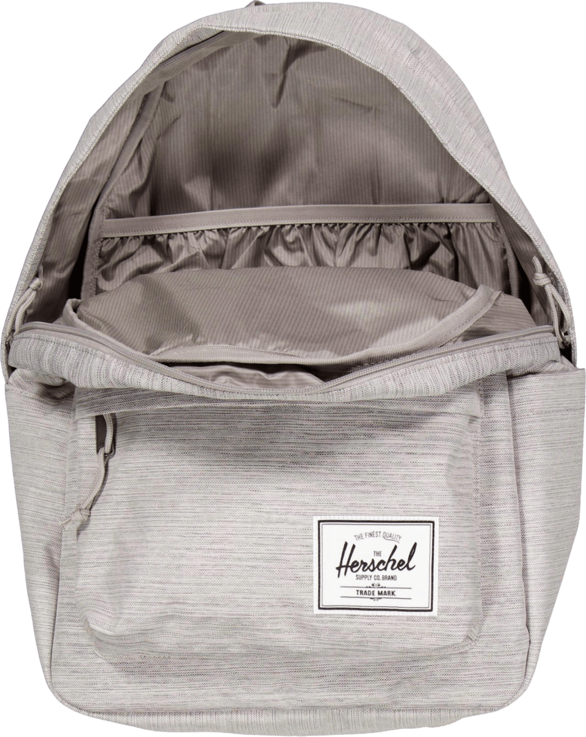 Herschel Classic Backpack Light Grey Crosshatch - Bild 4