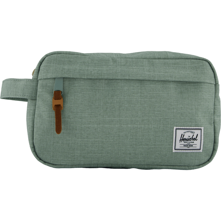 Chapter Travel Kit Iceberg Green Crosshatch