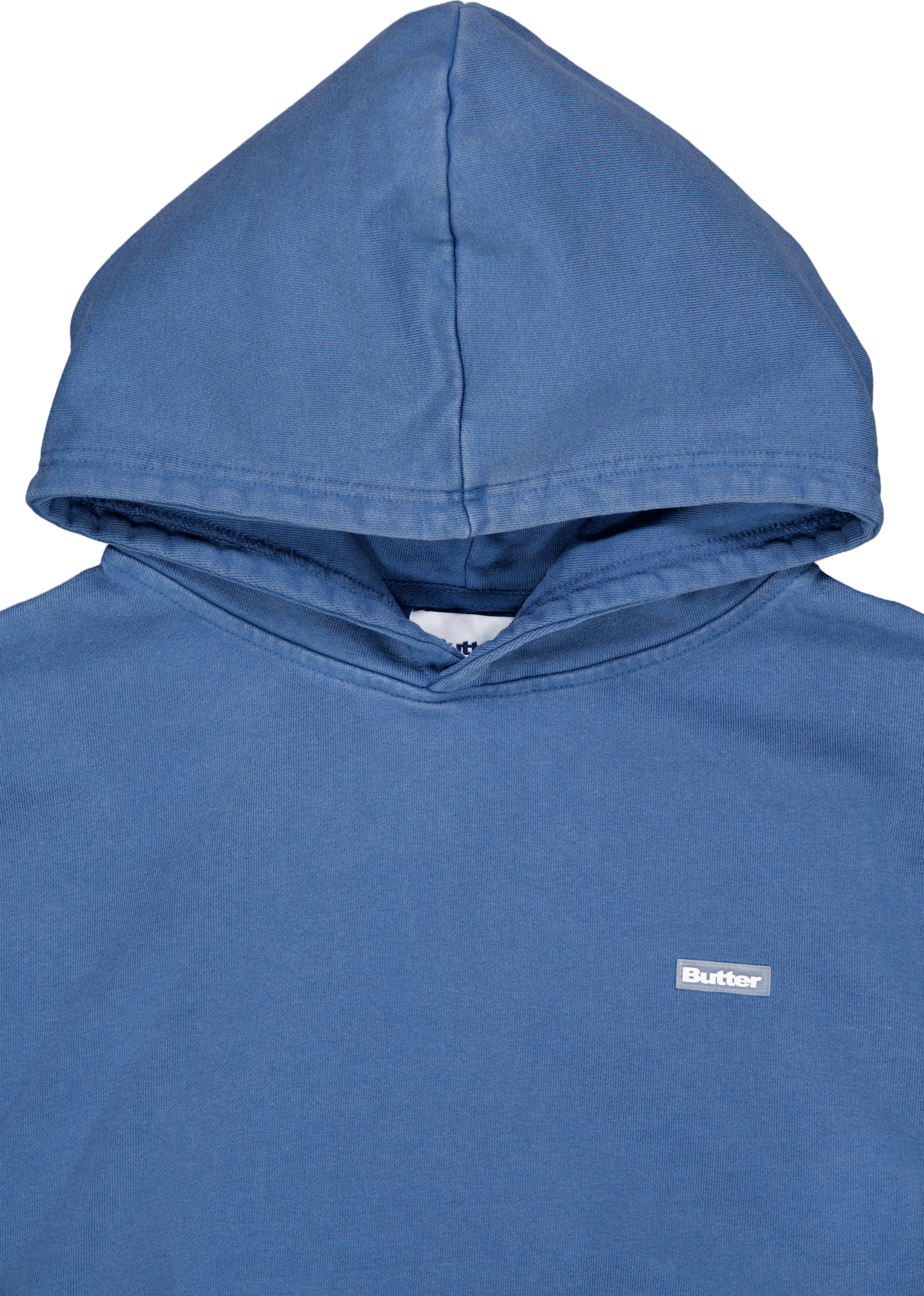 Basic Pullover Hood Washed Navy - Bild 3