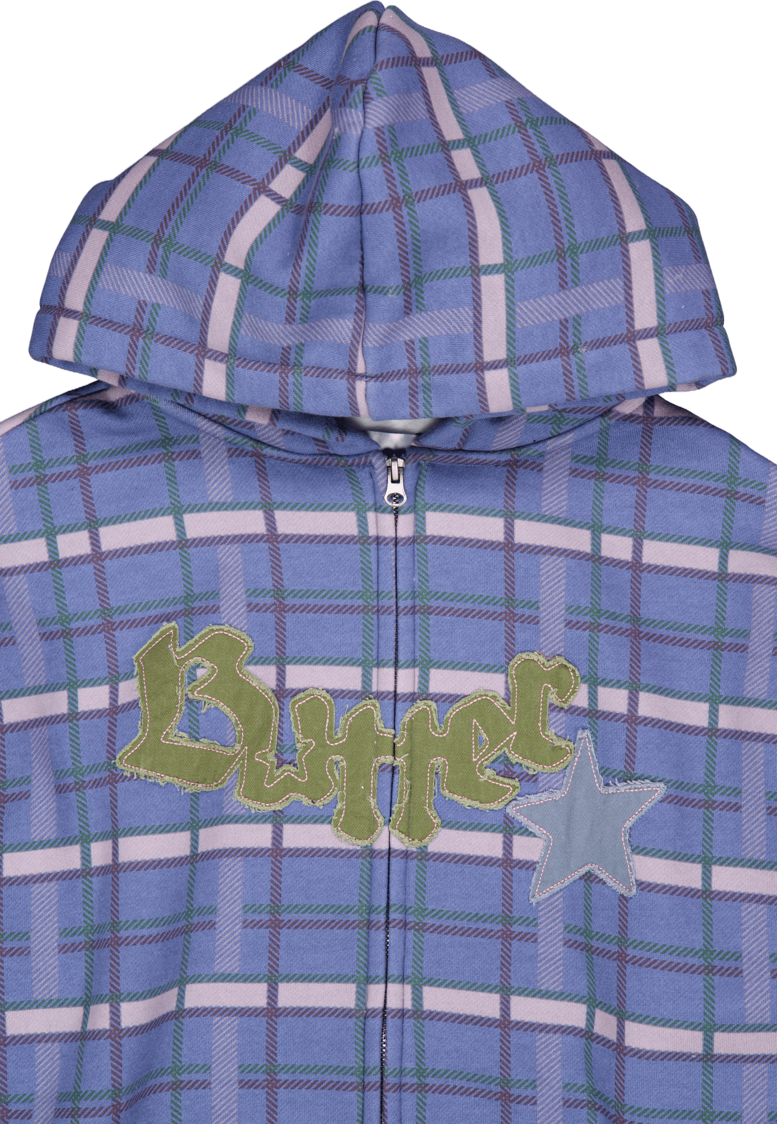 Edge Applique Zip-thru Hood Plaid - Bild 3