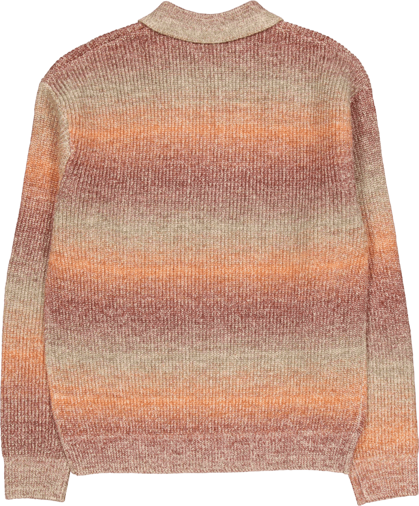 Beams 1/4 Zip Knit Polo Port - Bild 2