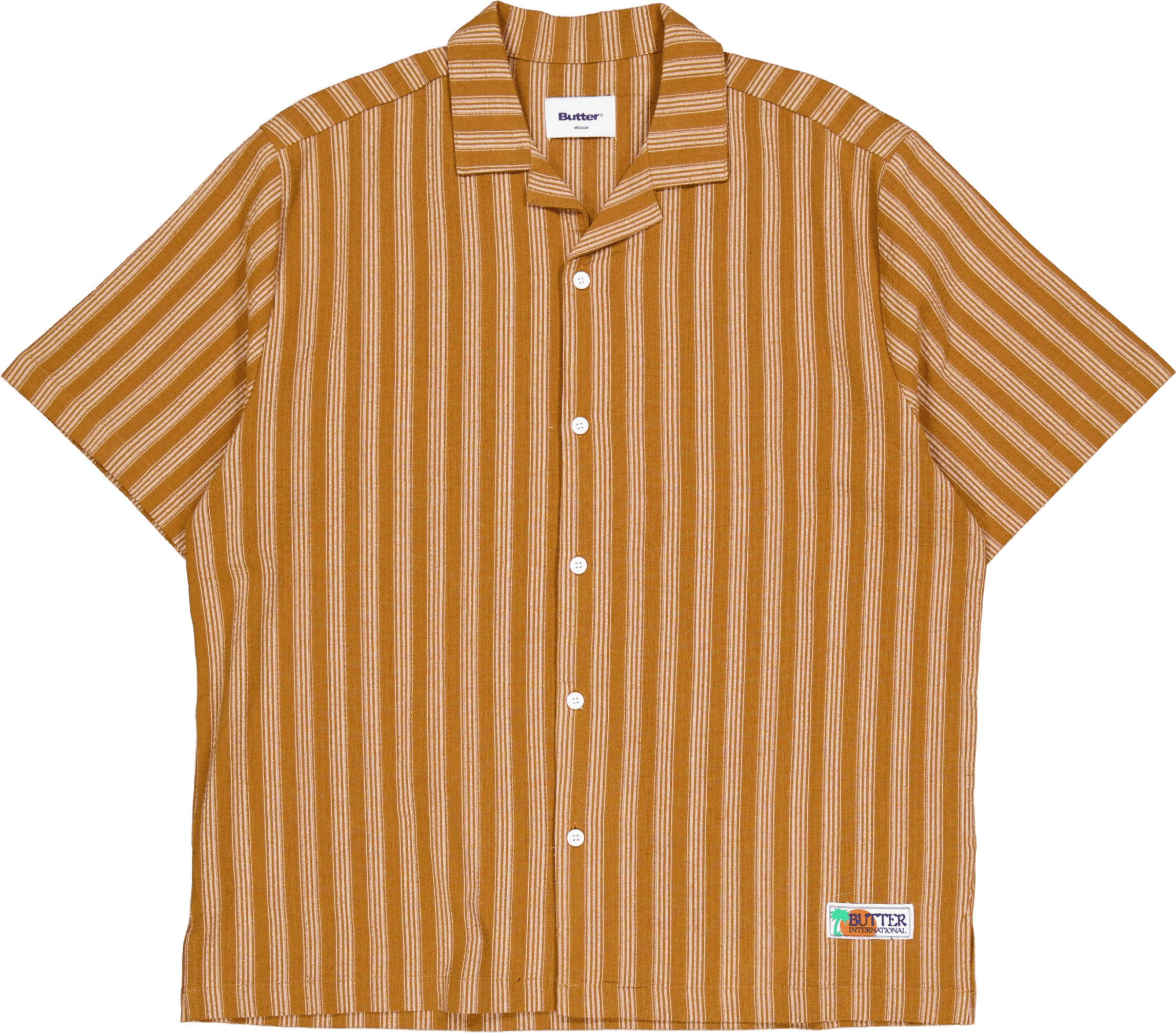 Vacation S/s Shirt Brown