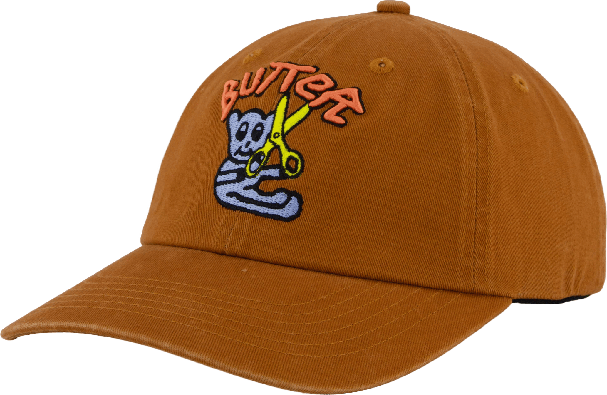 Bear 6 Panel Cap Caramel