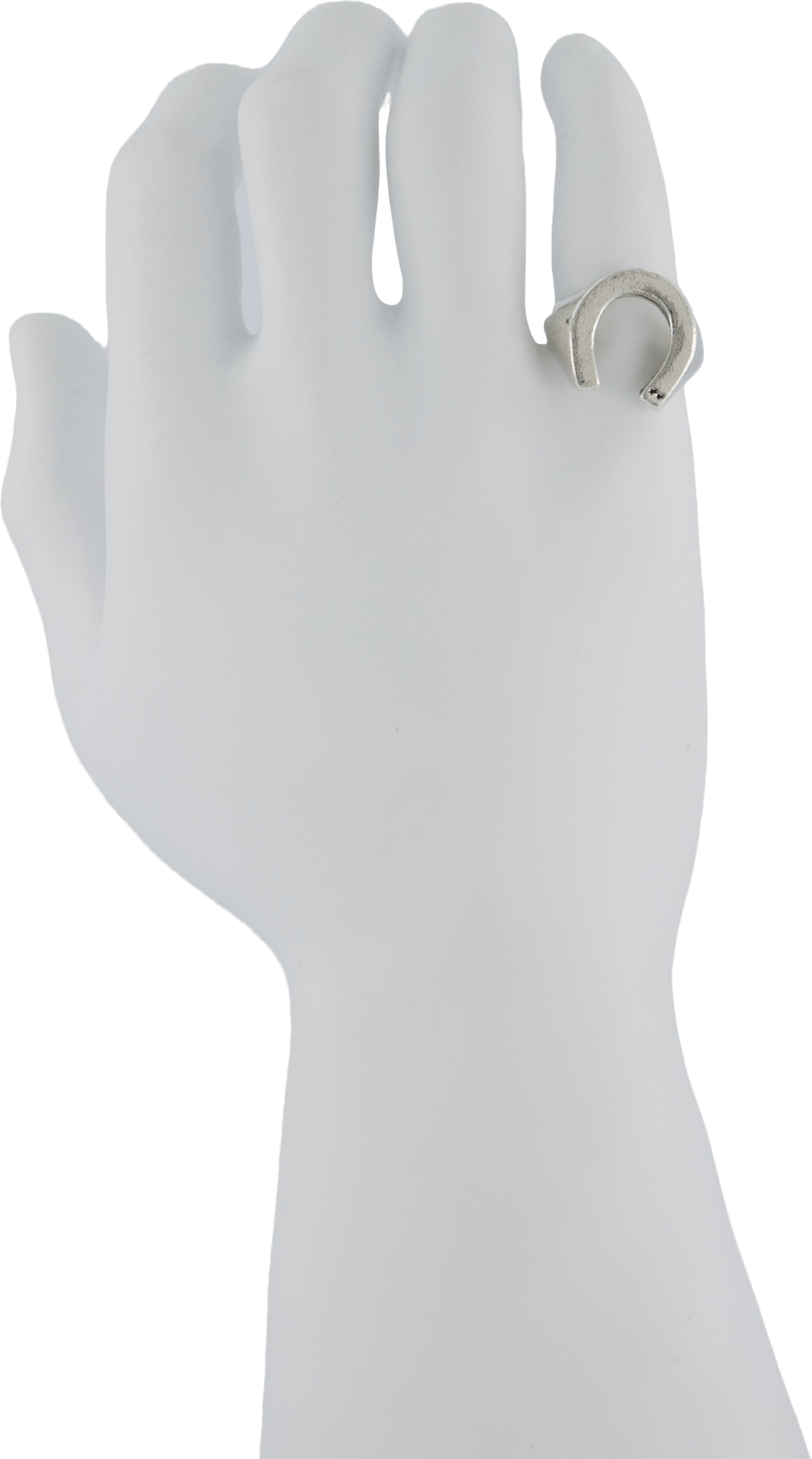 Horseshoe Ring Silver