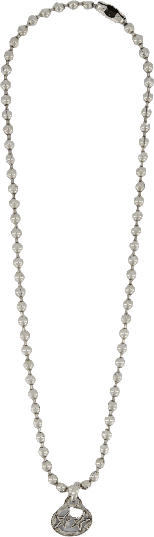 Icon Ball Necklace #1 Silver, Male, Équipement, autres accessoires, Argenté, ONESIZE