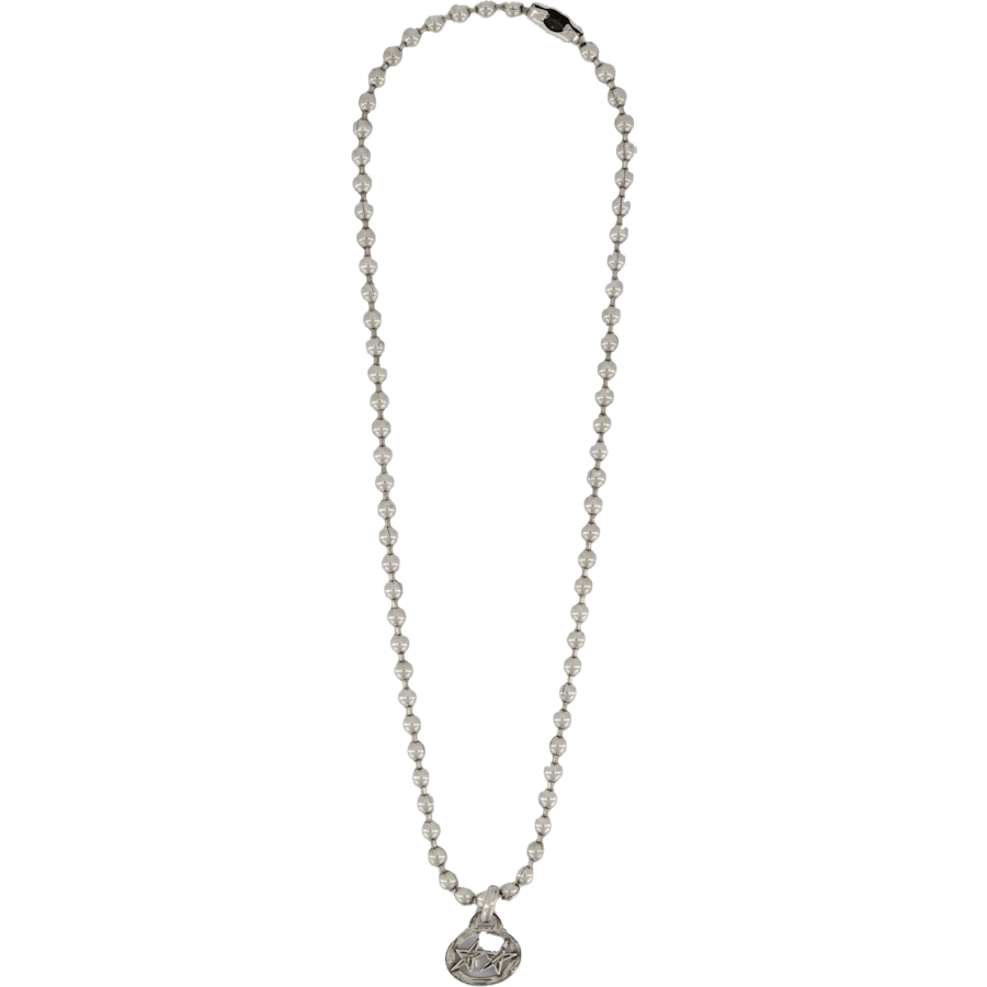 Icon Ball Necklace #1 Silver