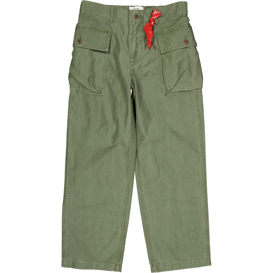 S2 Cargo Pant Green Military Green