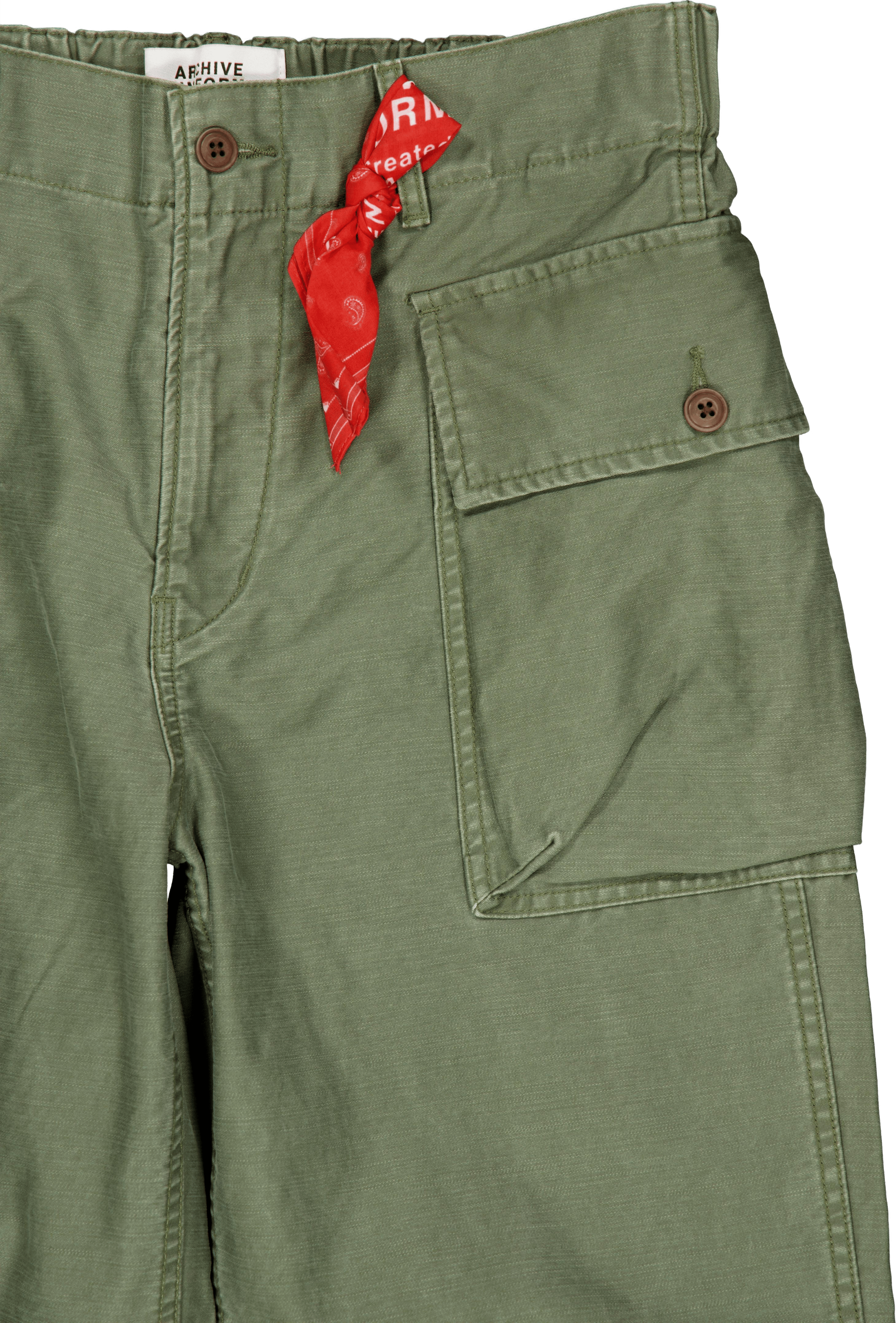 S2 Cargo Pant Green Military Green - Bild 3