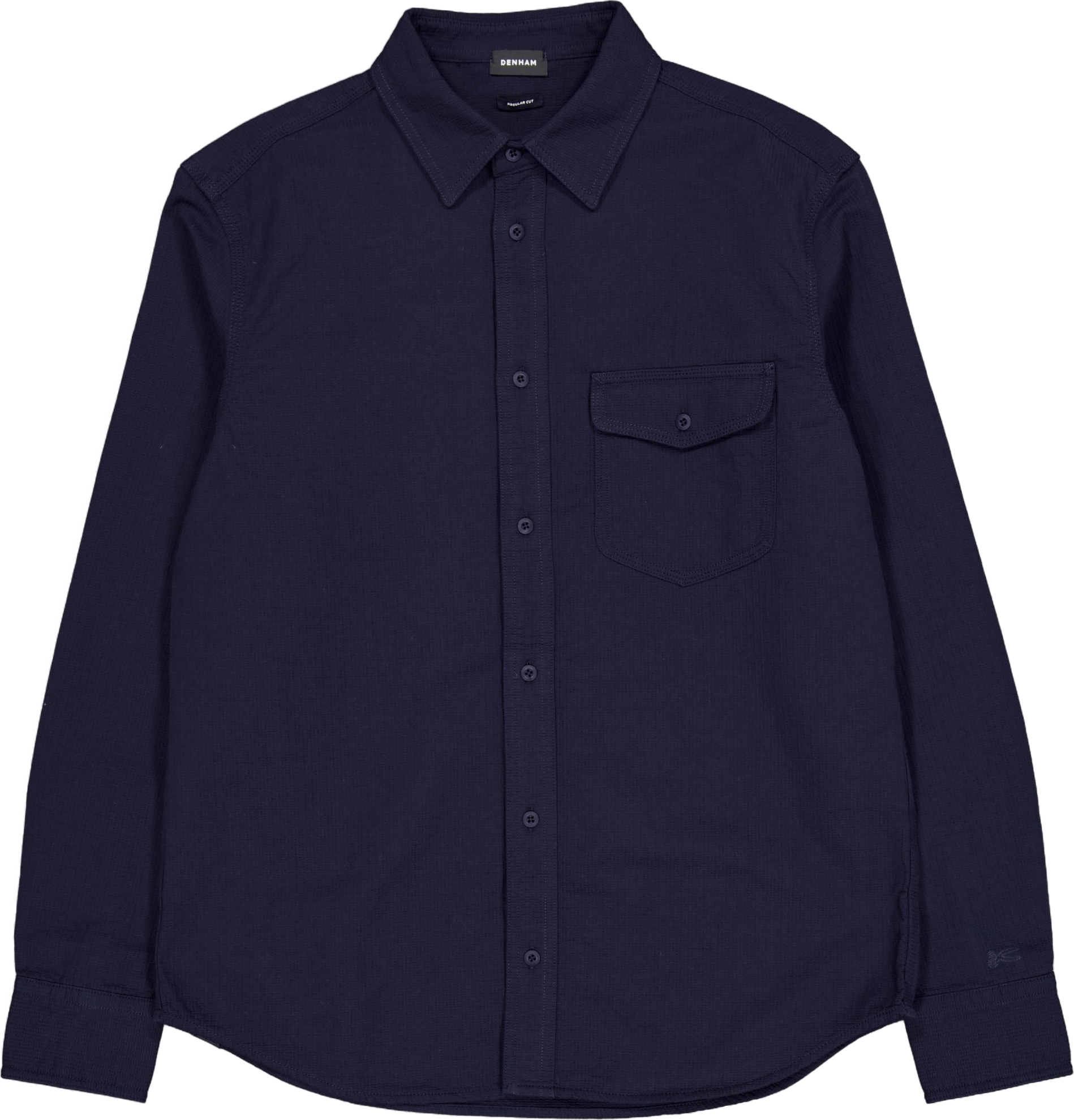 Worker Reg Shirt Sc Navy Blazer