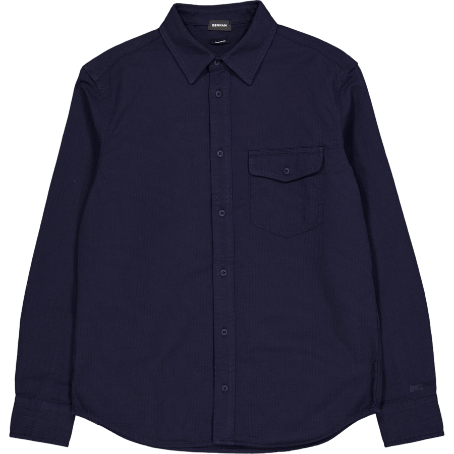 Worker Reg Shirt Sc Navy Blazer