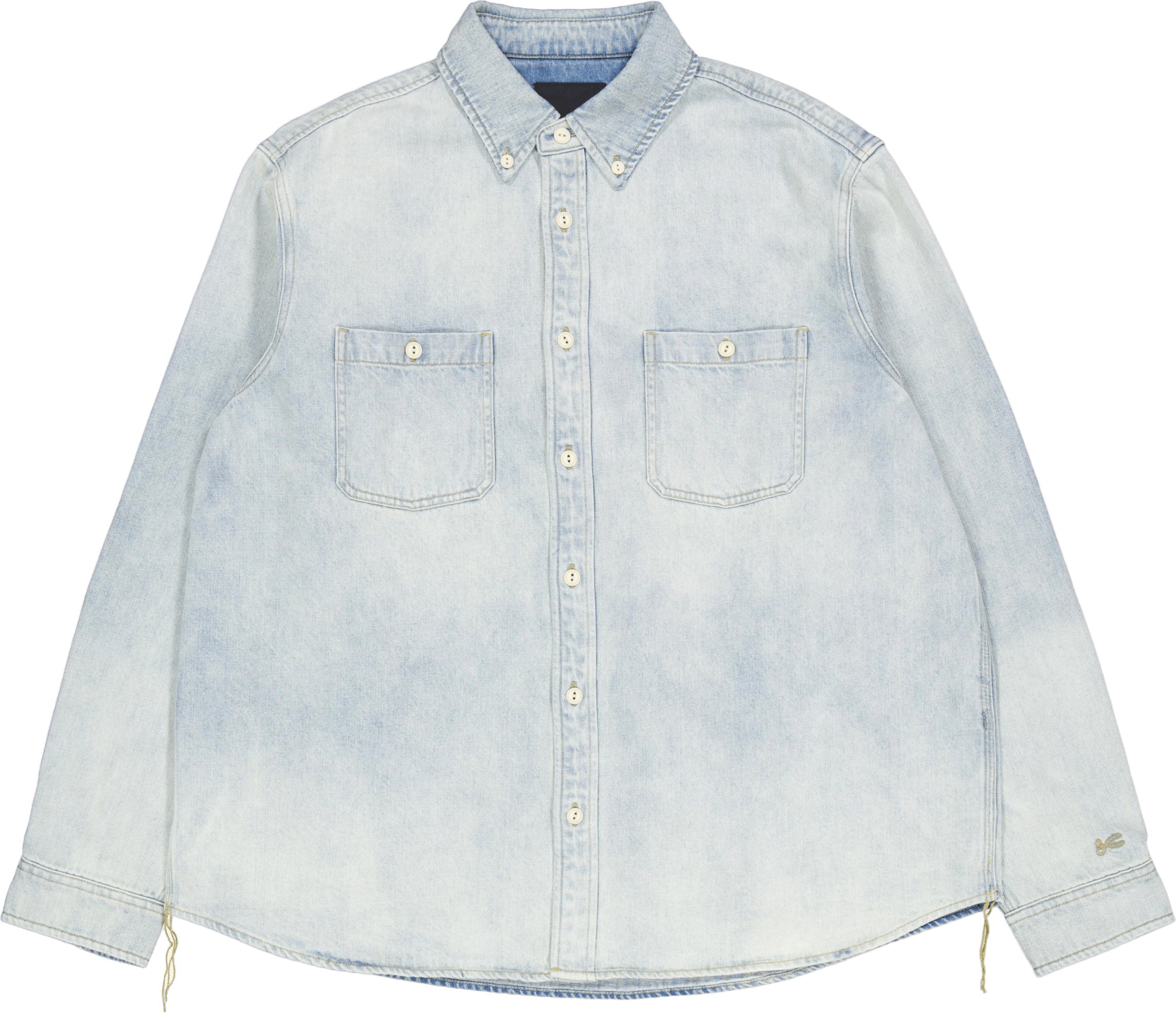 Ben Shirt Vrw Mid Blue