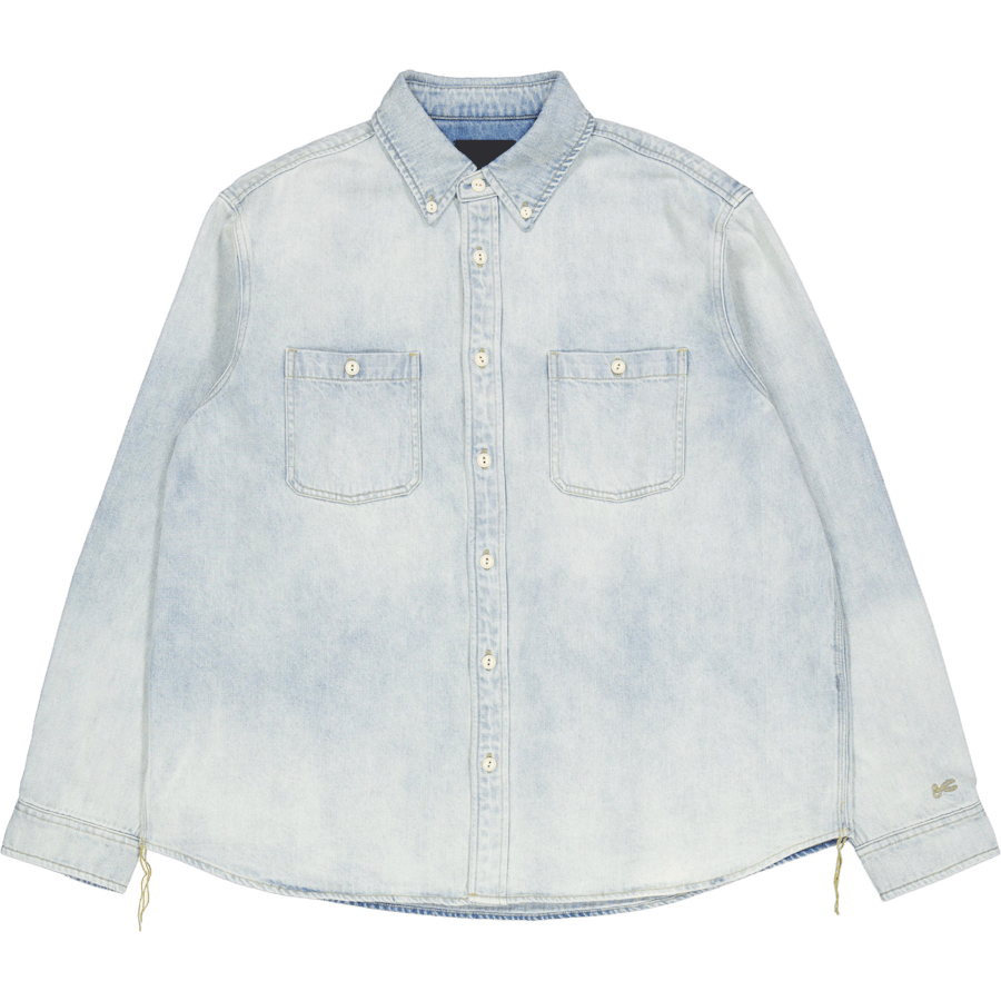 Ben Shirt Vrw Mid Blue