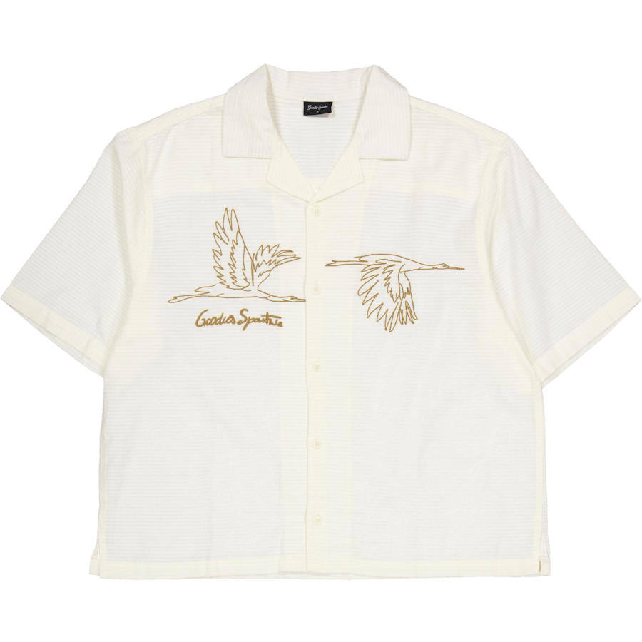 Goose Cotton Linen Lyocell Shi Ecru