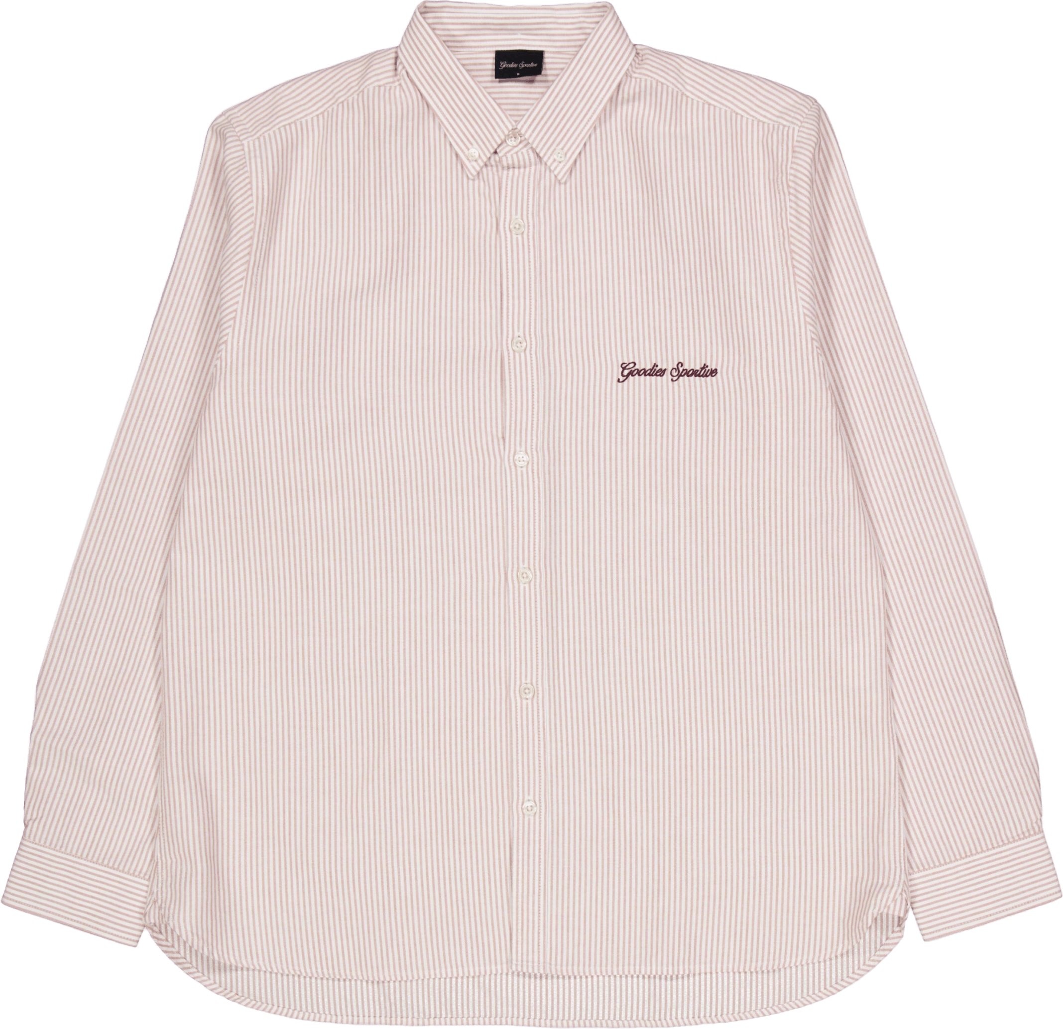 Heritage Oxford Shirt Burgundy/ecru, Male, Kläder, Tops, Beige, XL