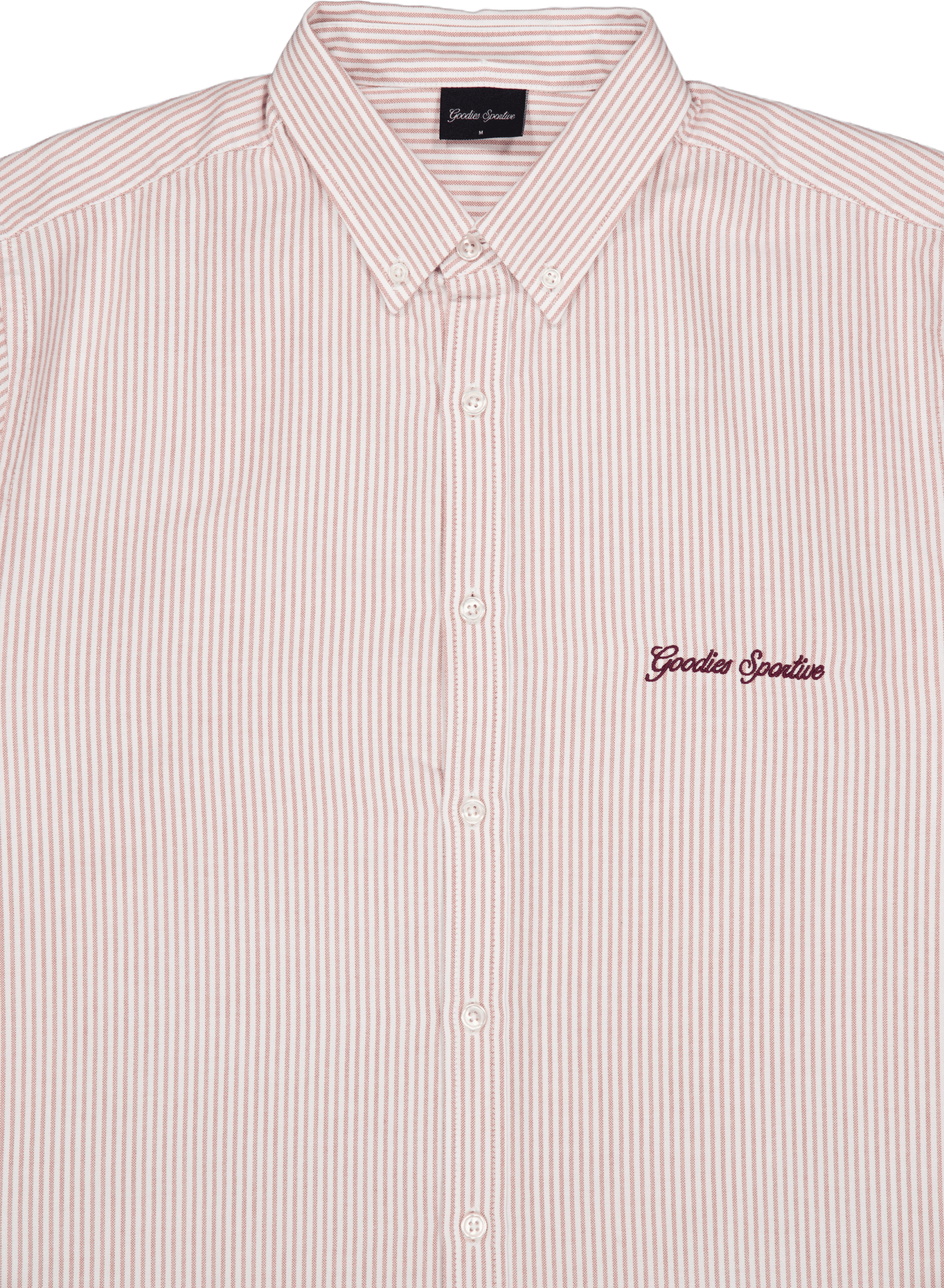 Heritage Oxford Shirt Burgundy/ecru - Bild 3