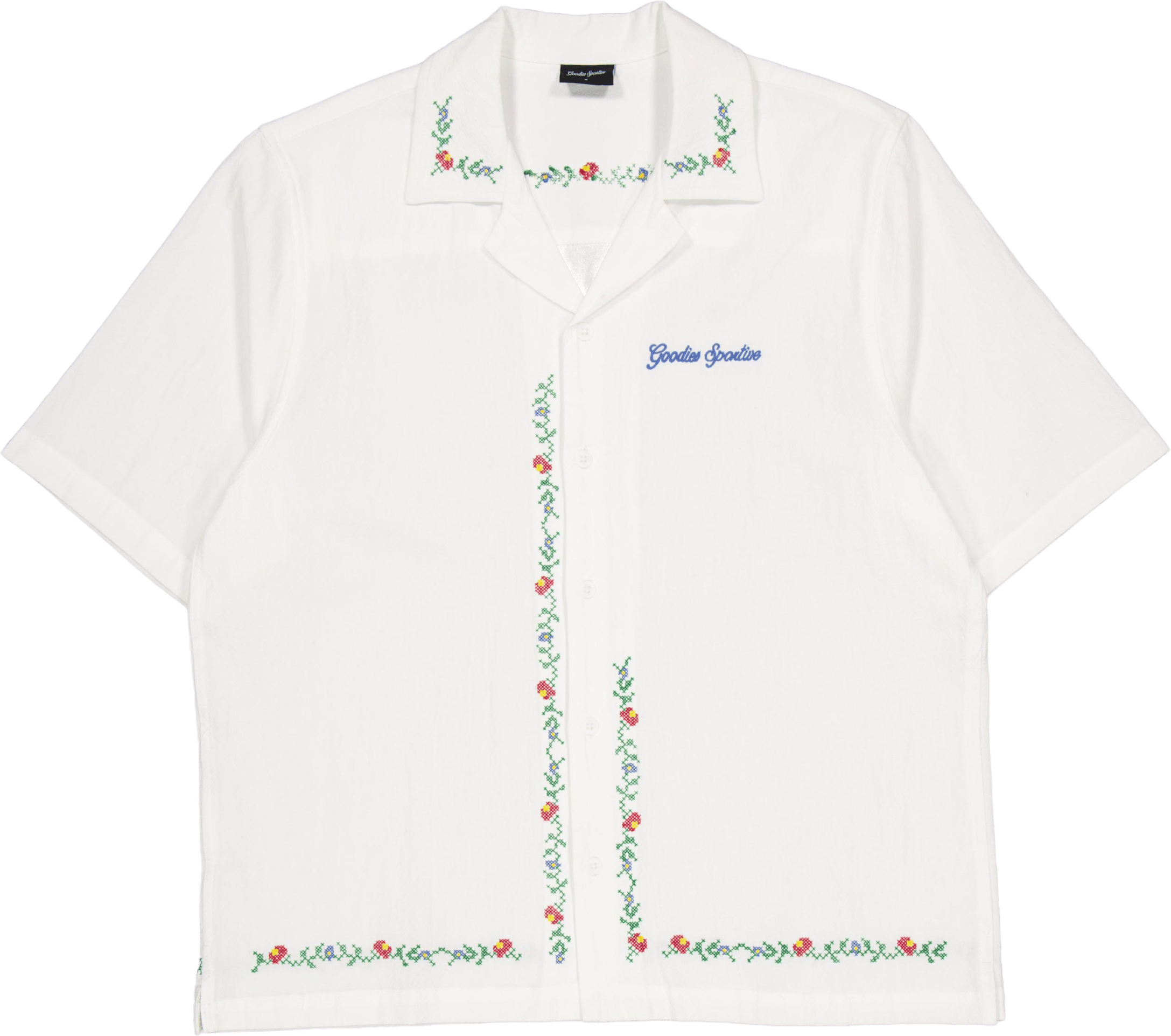 Chardonnay Flower Shirt White