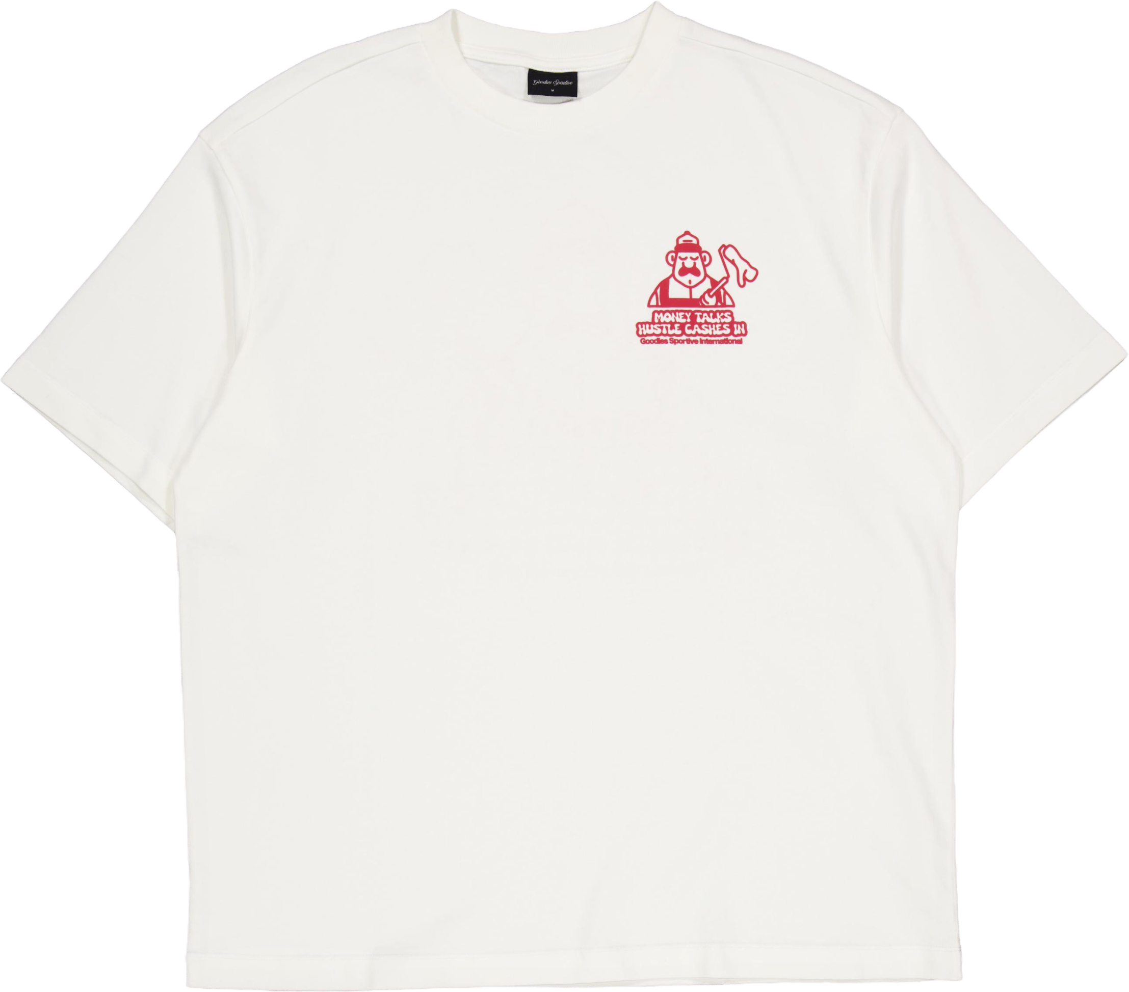 Money Talks Tee White