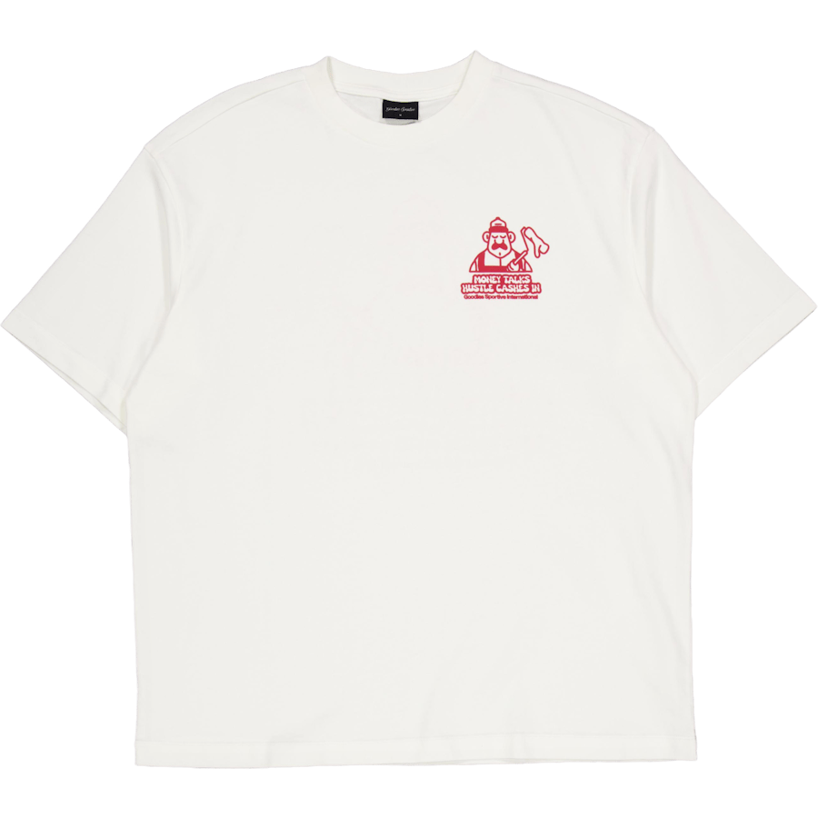 Money Talks Tee White