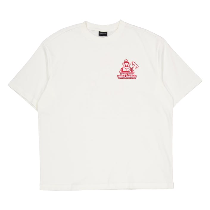 Money Talks Tee White, Male, Vêtements, Tops, Blanc, XL