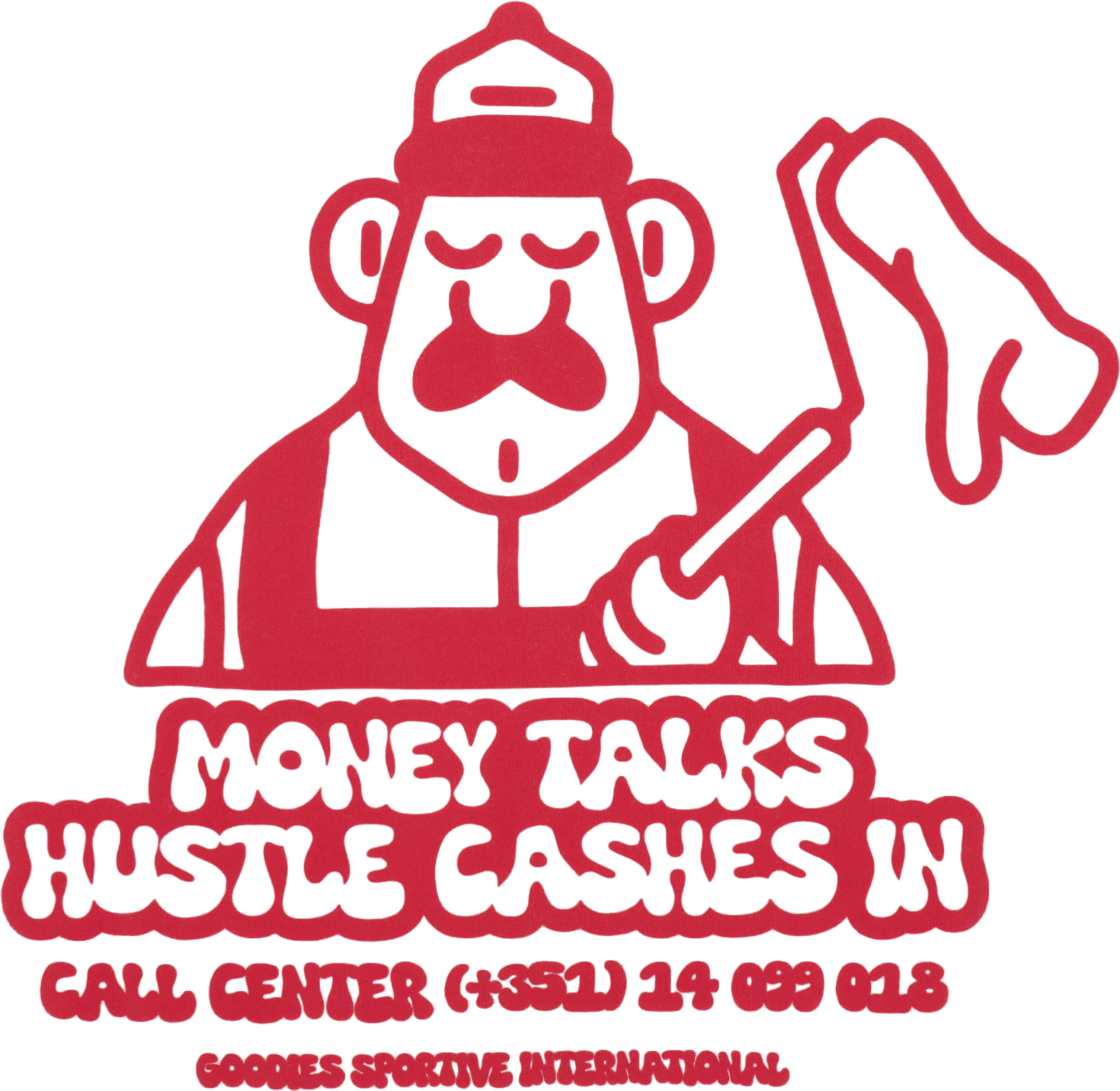 Money Talks Tee White - Bild 4
